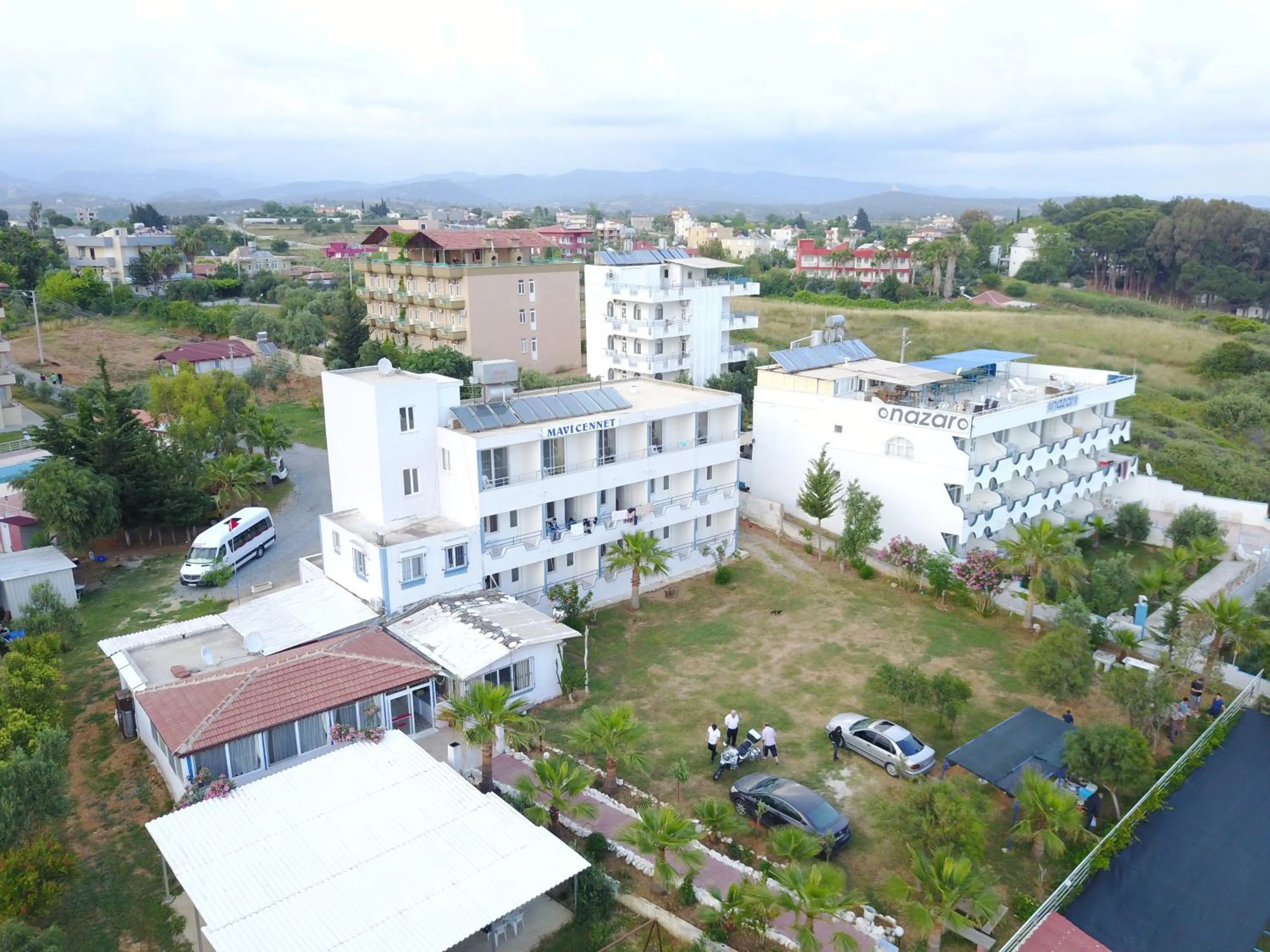 Garden in Mavi Cennet Camping Caravan