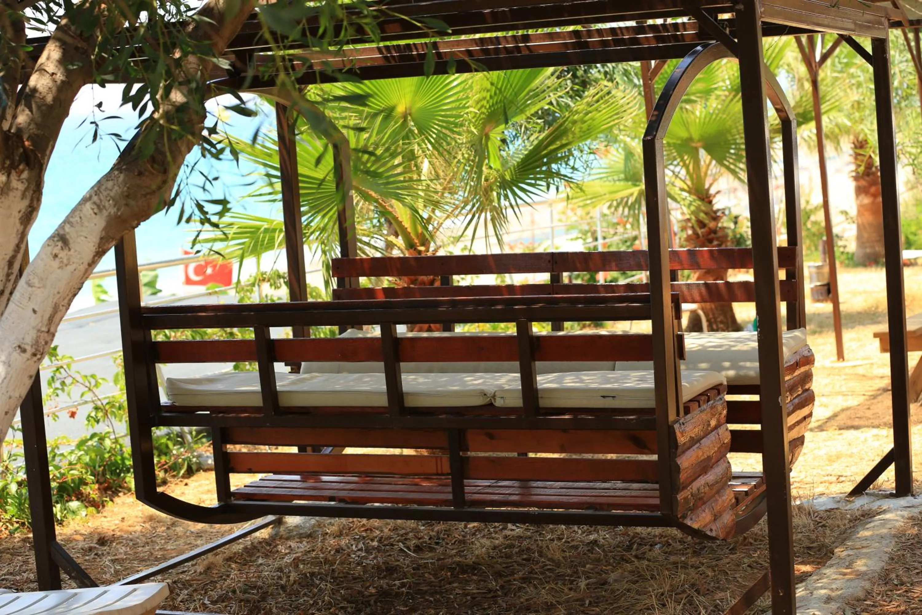 Children play ground in Mavi Cennet Camping Caravan