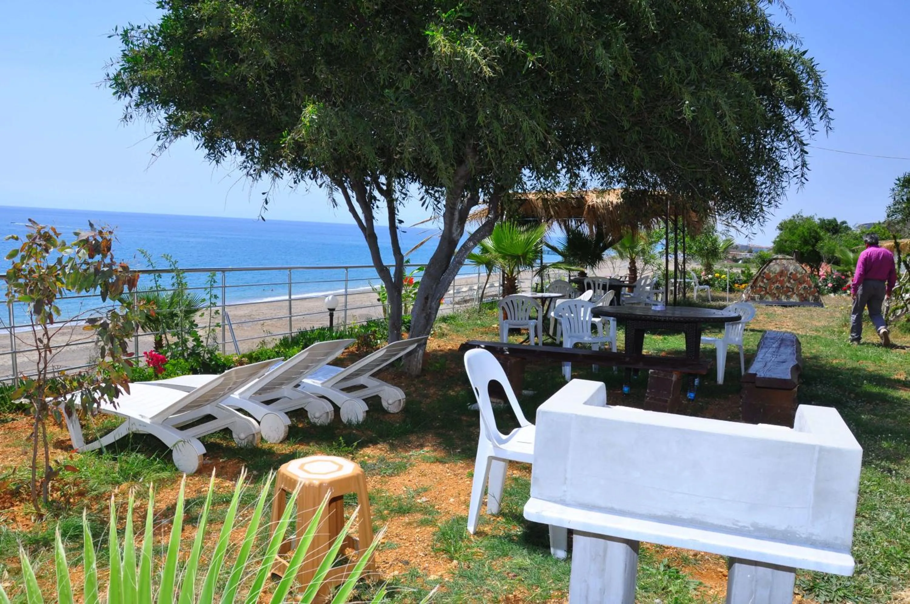 Garden in Mavi Cennet Camping Caravan