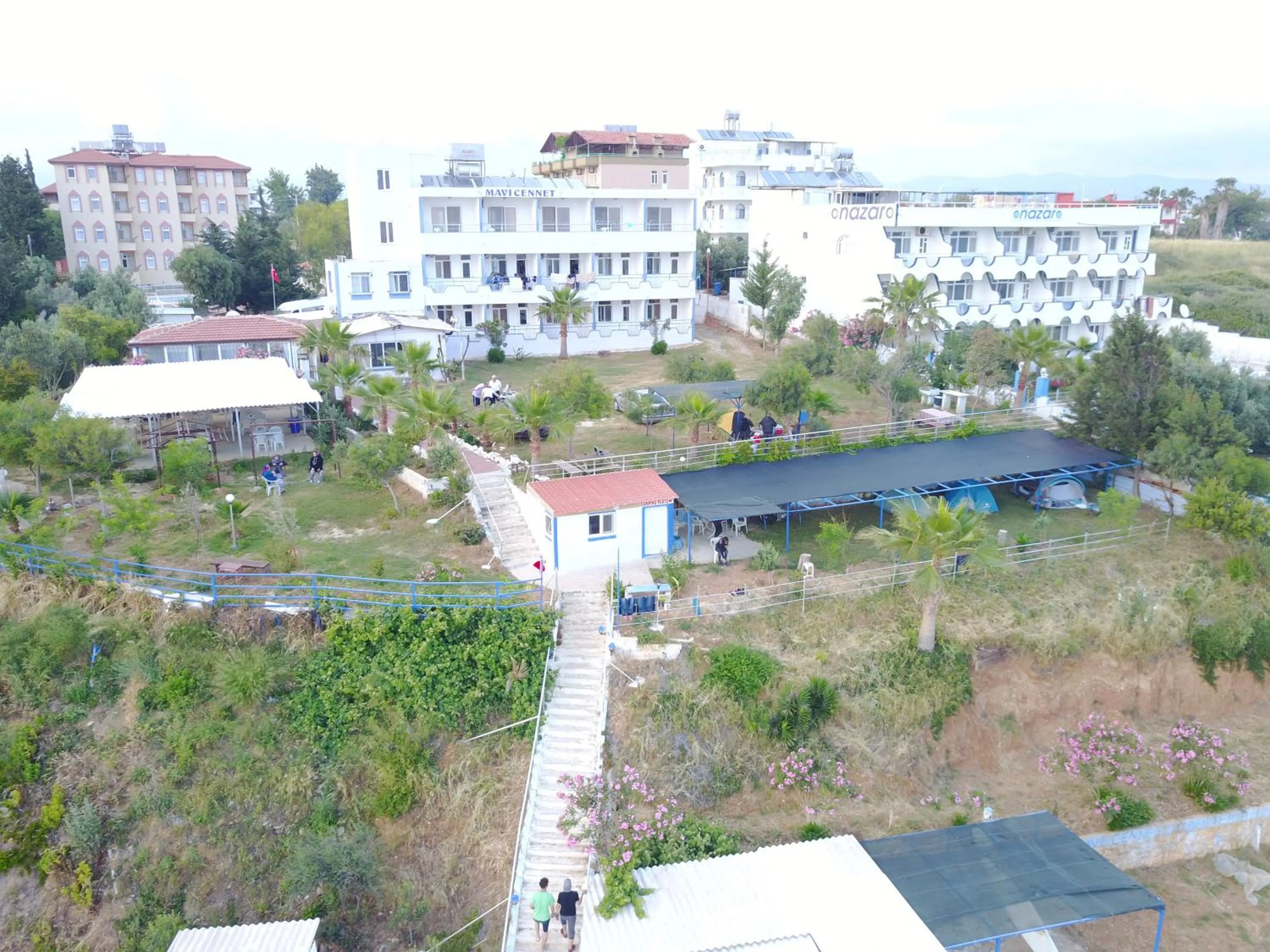 Garden in Mavi Cennet Camping Caravan