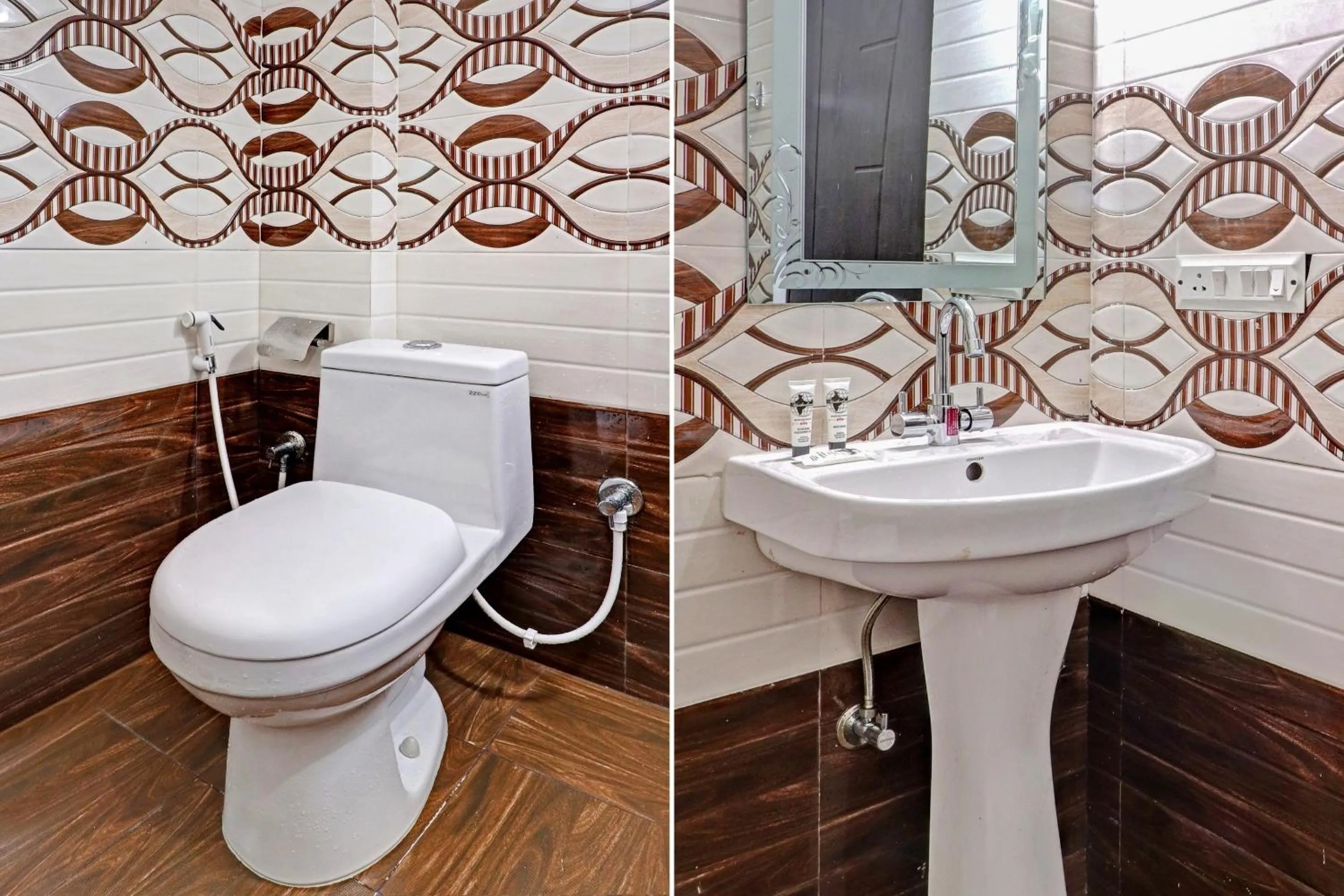 Bathroom in Hotel O VICTORIA PALACE