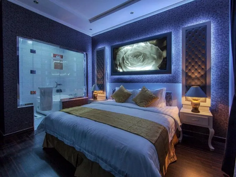 Bed in Taleen Serviced Apartments AlSahafa