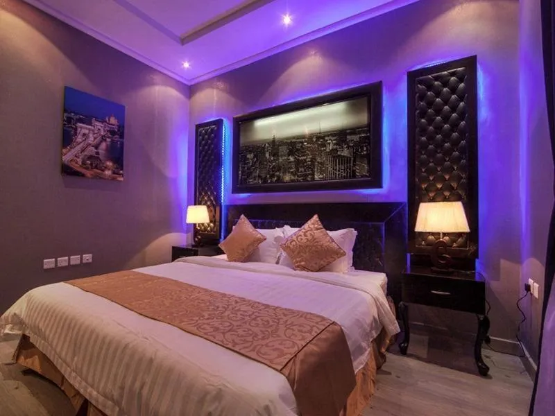 Bed in Taleen Serviced Apartments AlSahafa