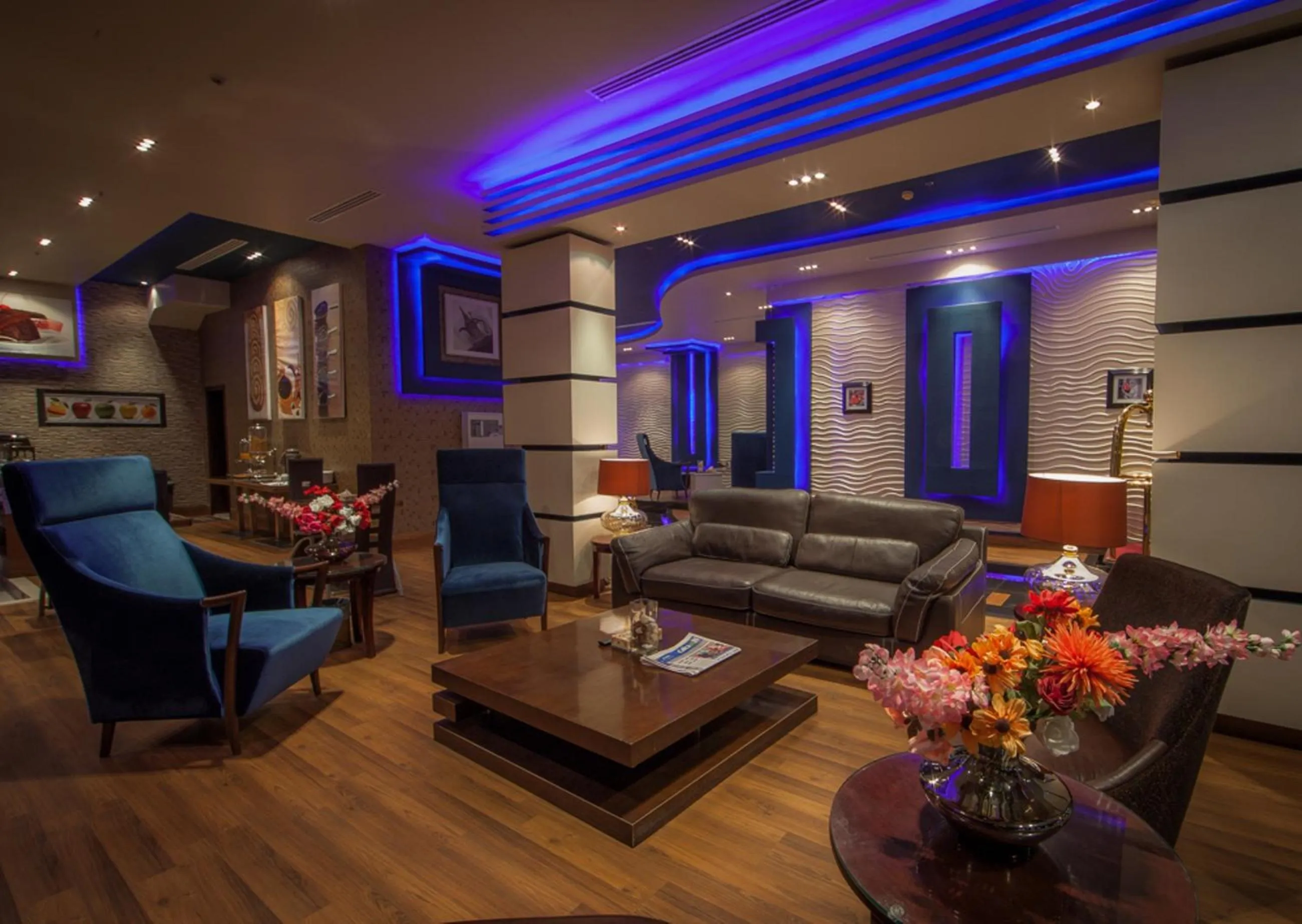 Lobby or reception in Taleen Serviced Apartments AlSahafa