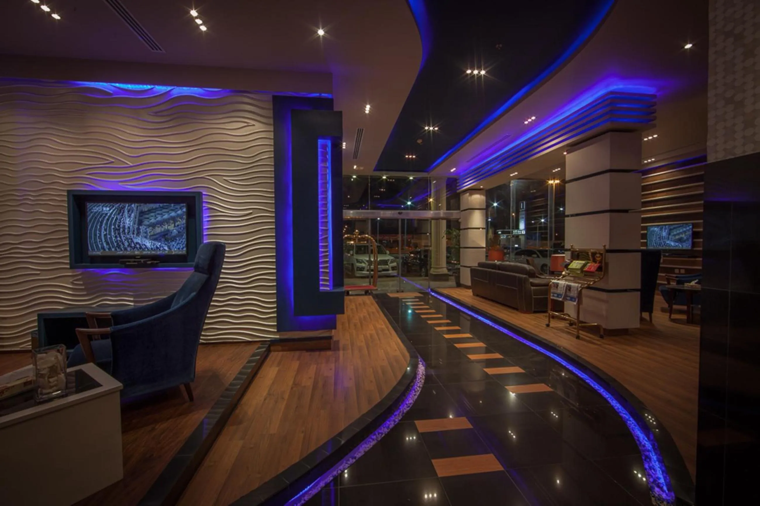 Lobby or reception in Taleen Serviced Apartments AlSahafa