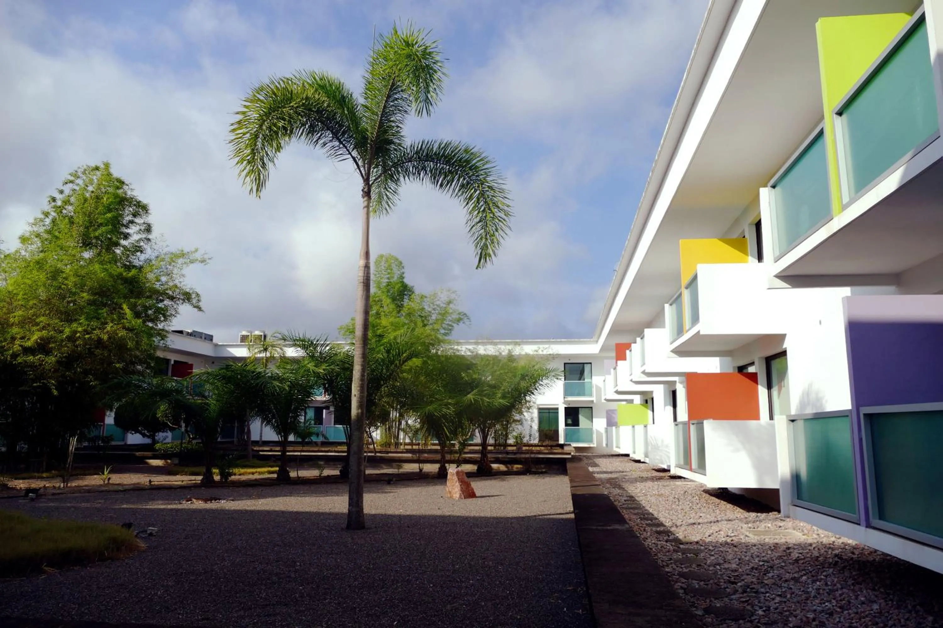 Property building in MINA Hotel Libreville