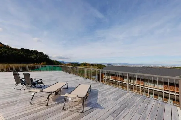 Balcony/Terrace in Hotel Nara Sakurai No Sato