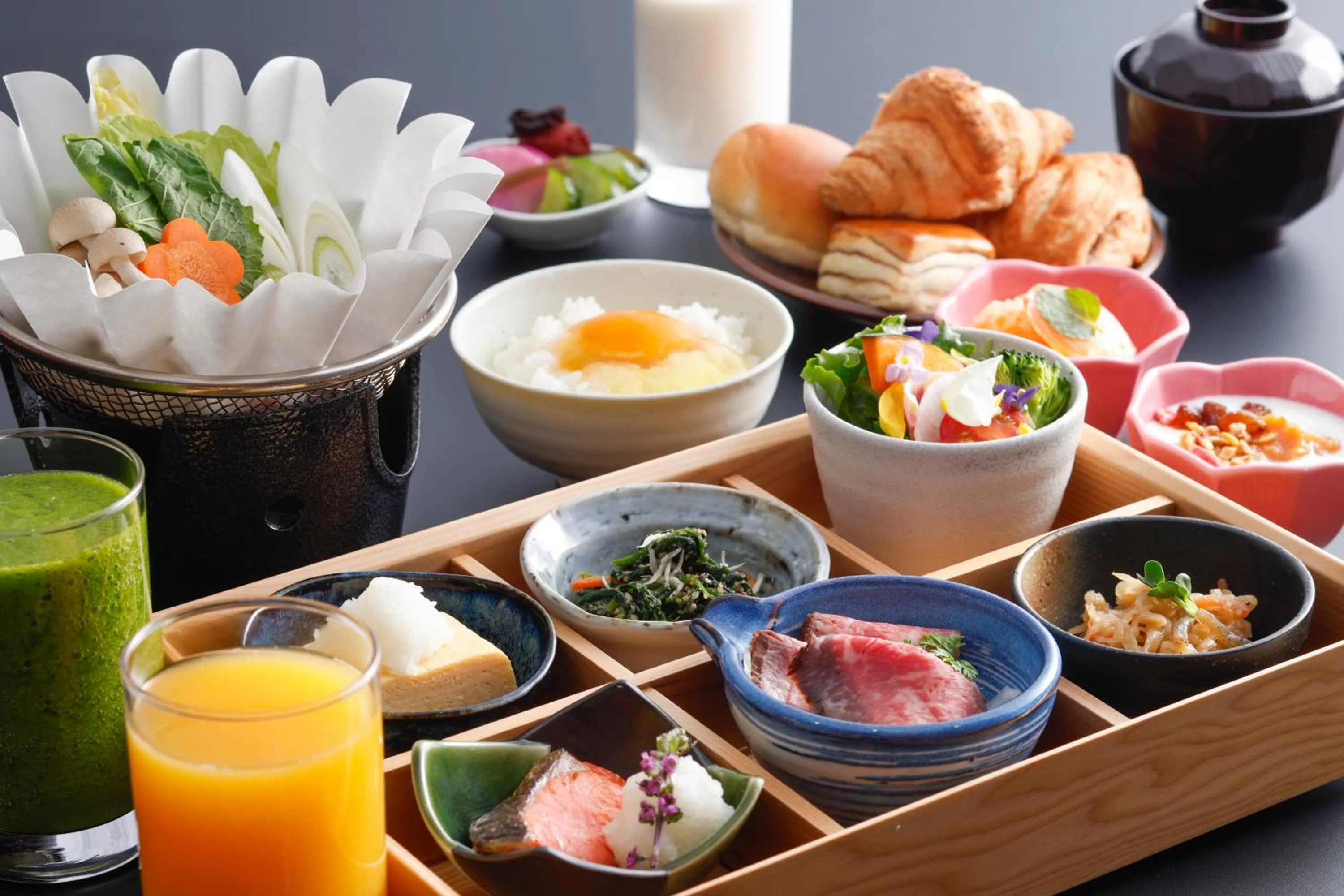 Restaurant/places to eat in Hotel Nara Sakurai No Sato