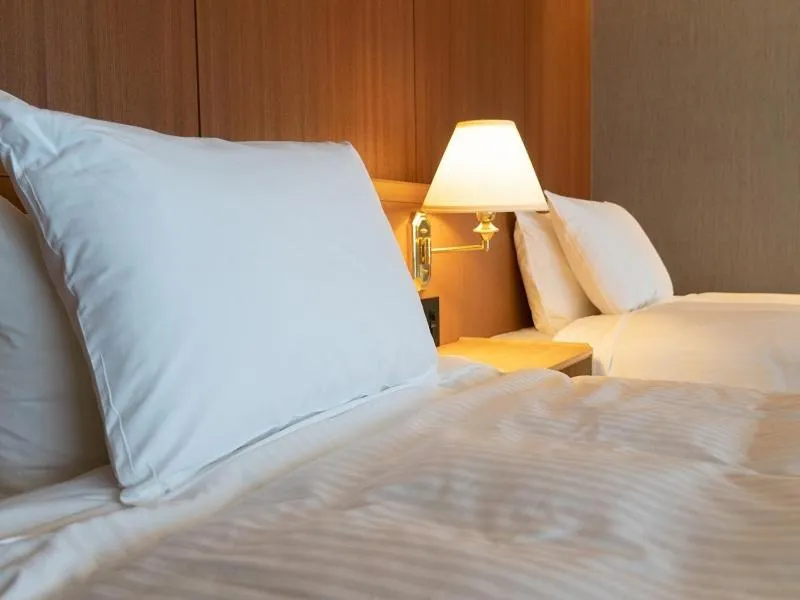 Bed in Hotel Nara Sakurai No Sato