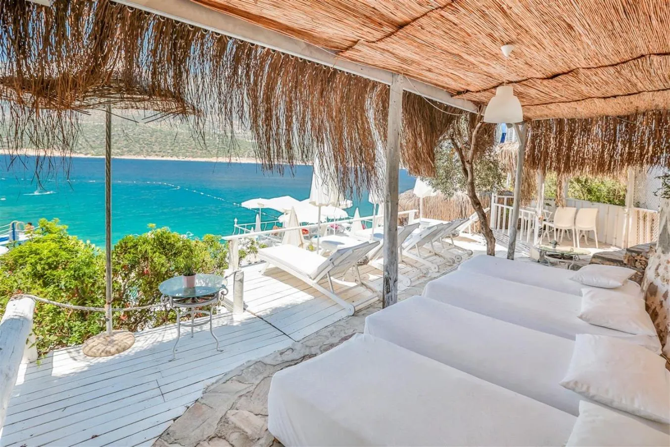 Patio in Club Çapa Hotel