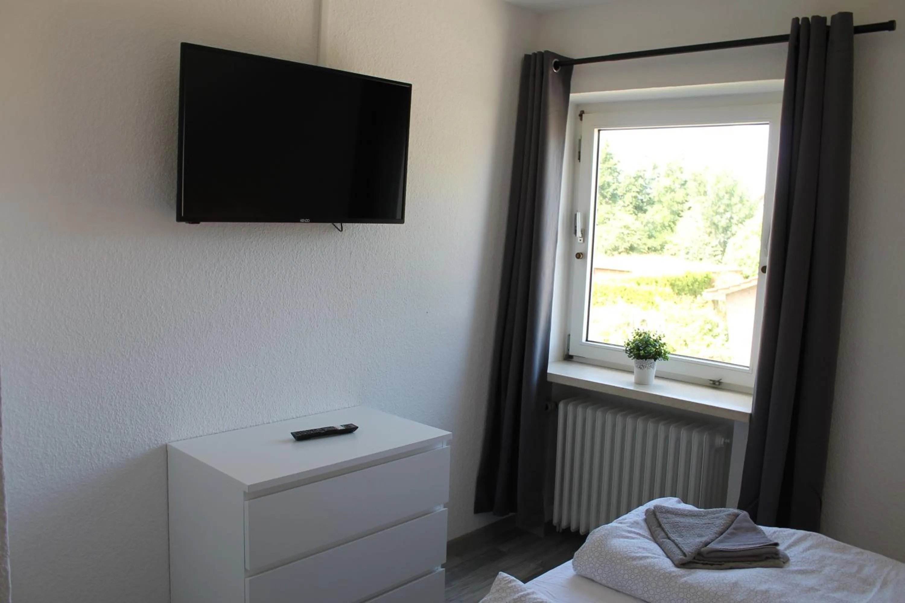 TV and multimedia, Bed in Haus Krabbensucher