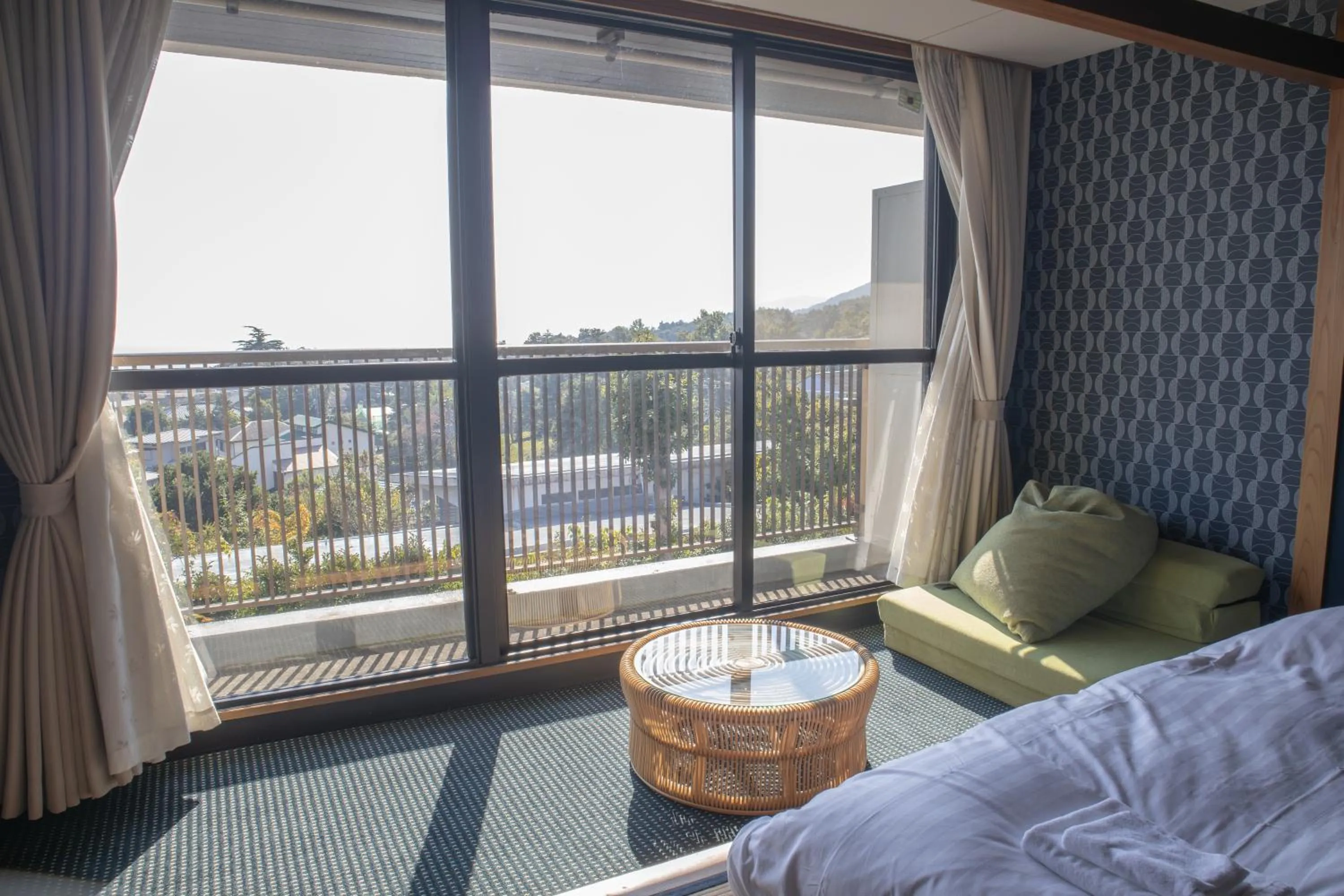 View (from property/room), Bed in ISOLA Izukogen