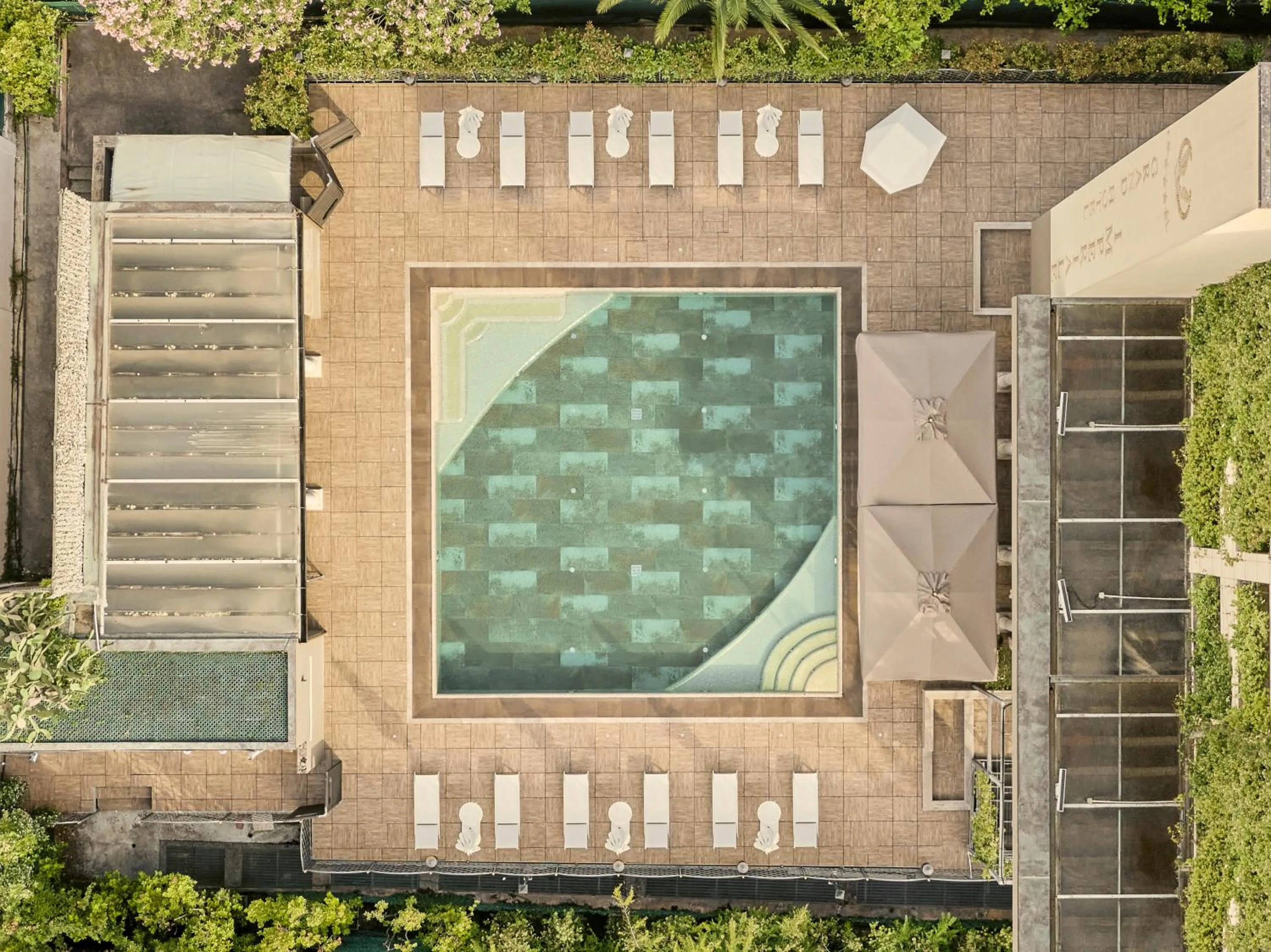 Bird's eye view in Grand Hotel Imperiale