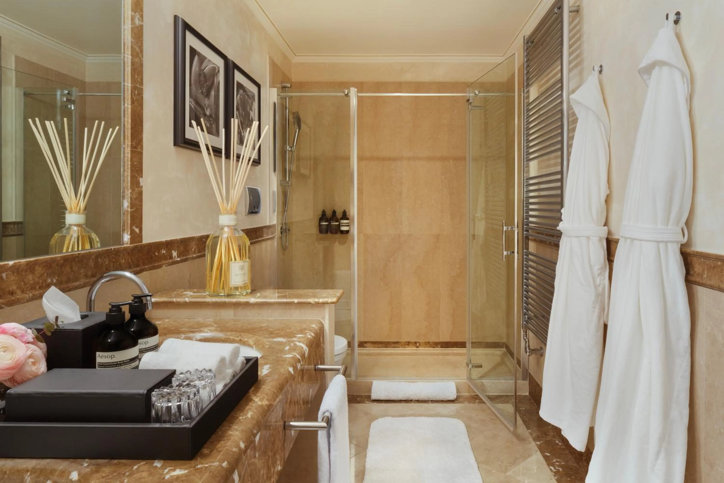 Bathroom in Grand Hotel Imperiale