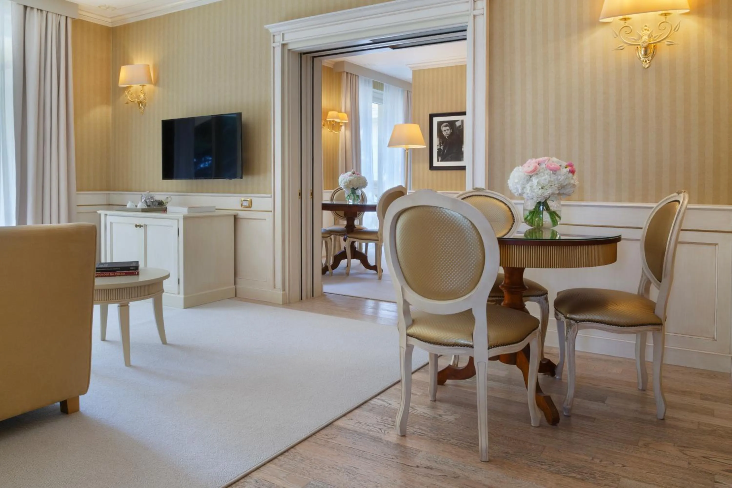 Living room in Grand Hotel Imperiale