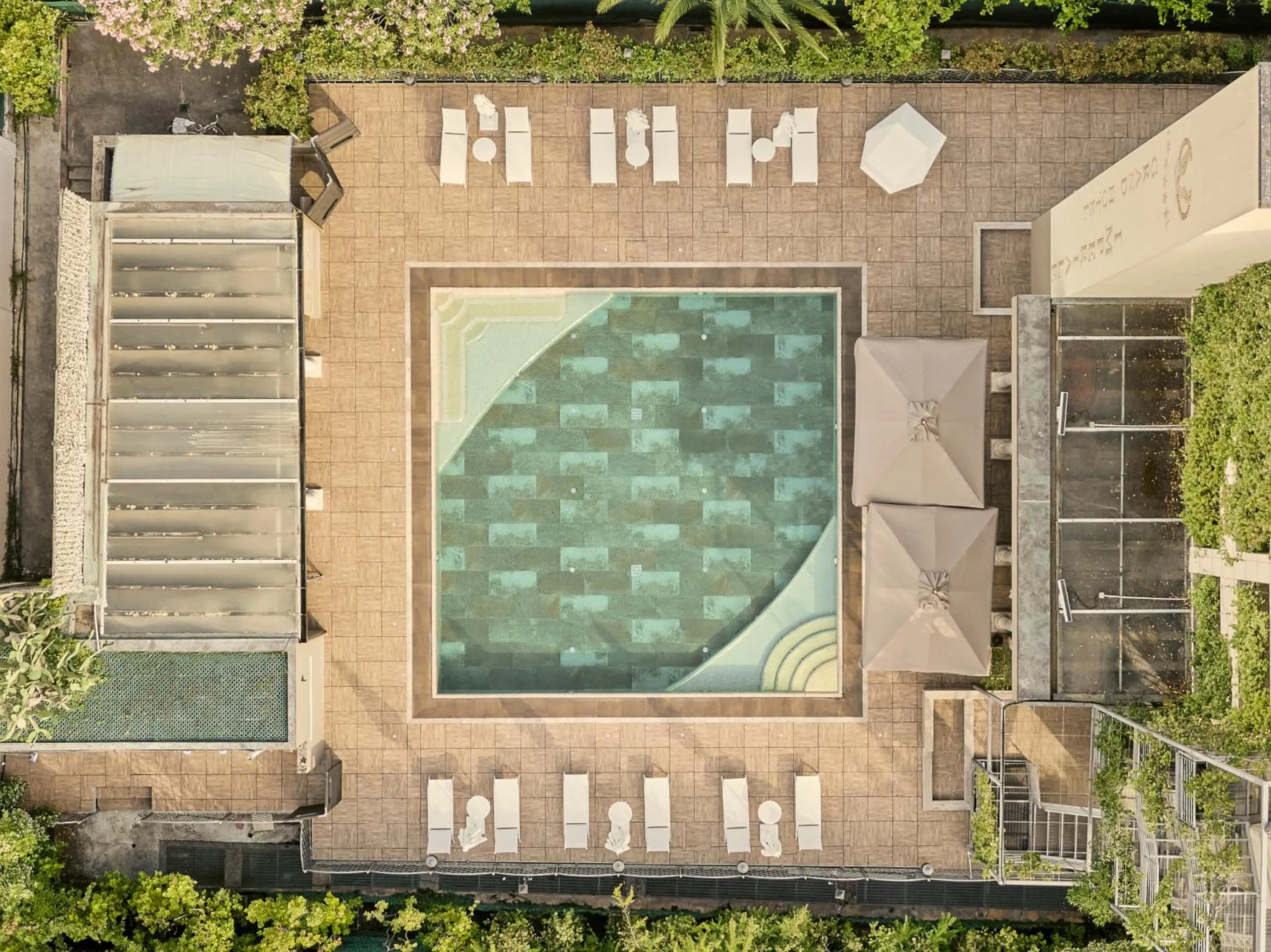 Bird's eye view in Grand Hotel Imperiale