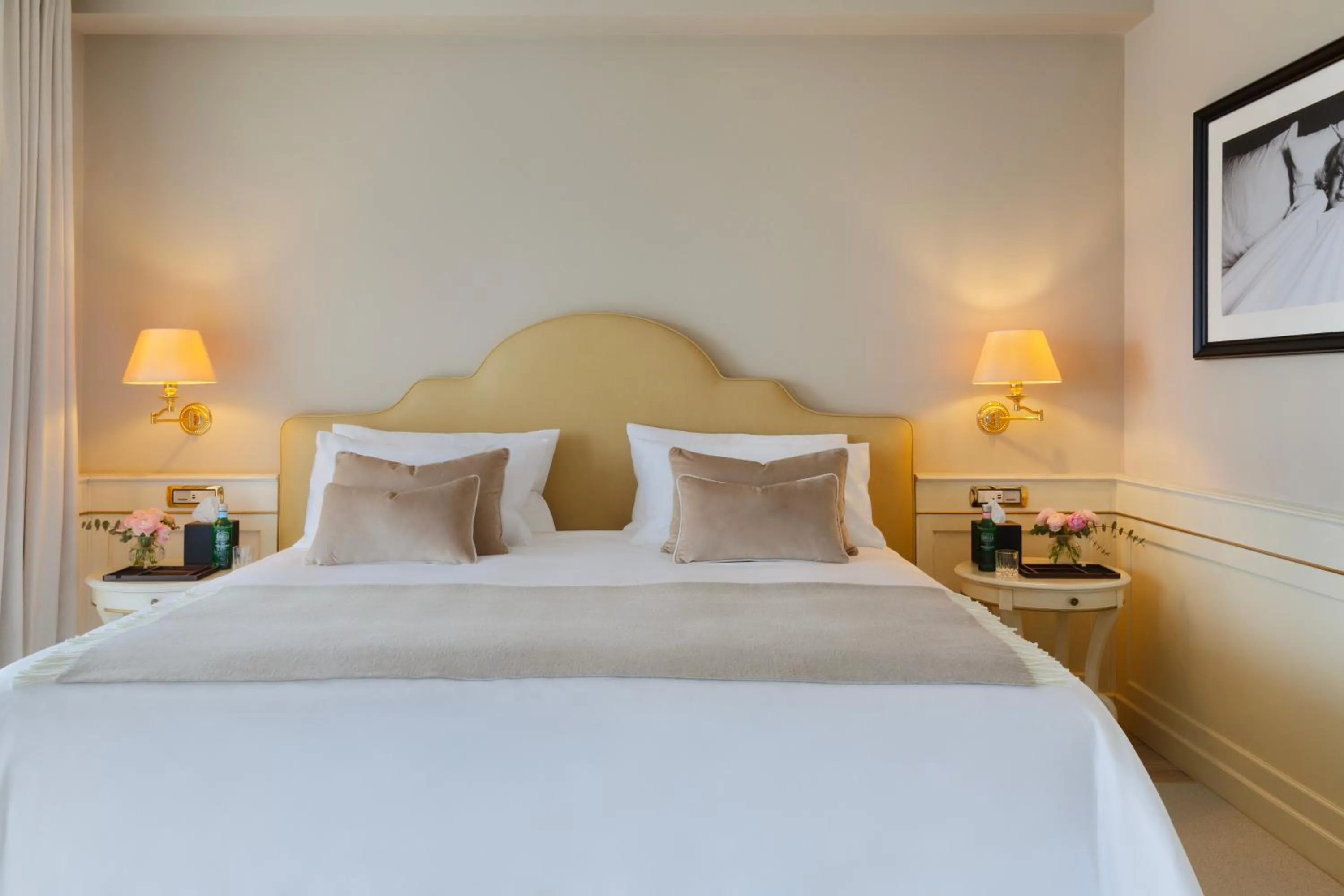 Bed in Grand Hotel Imperiale