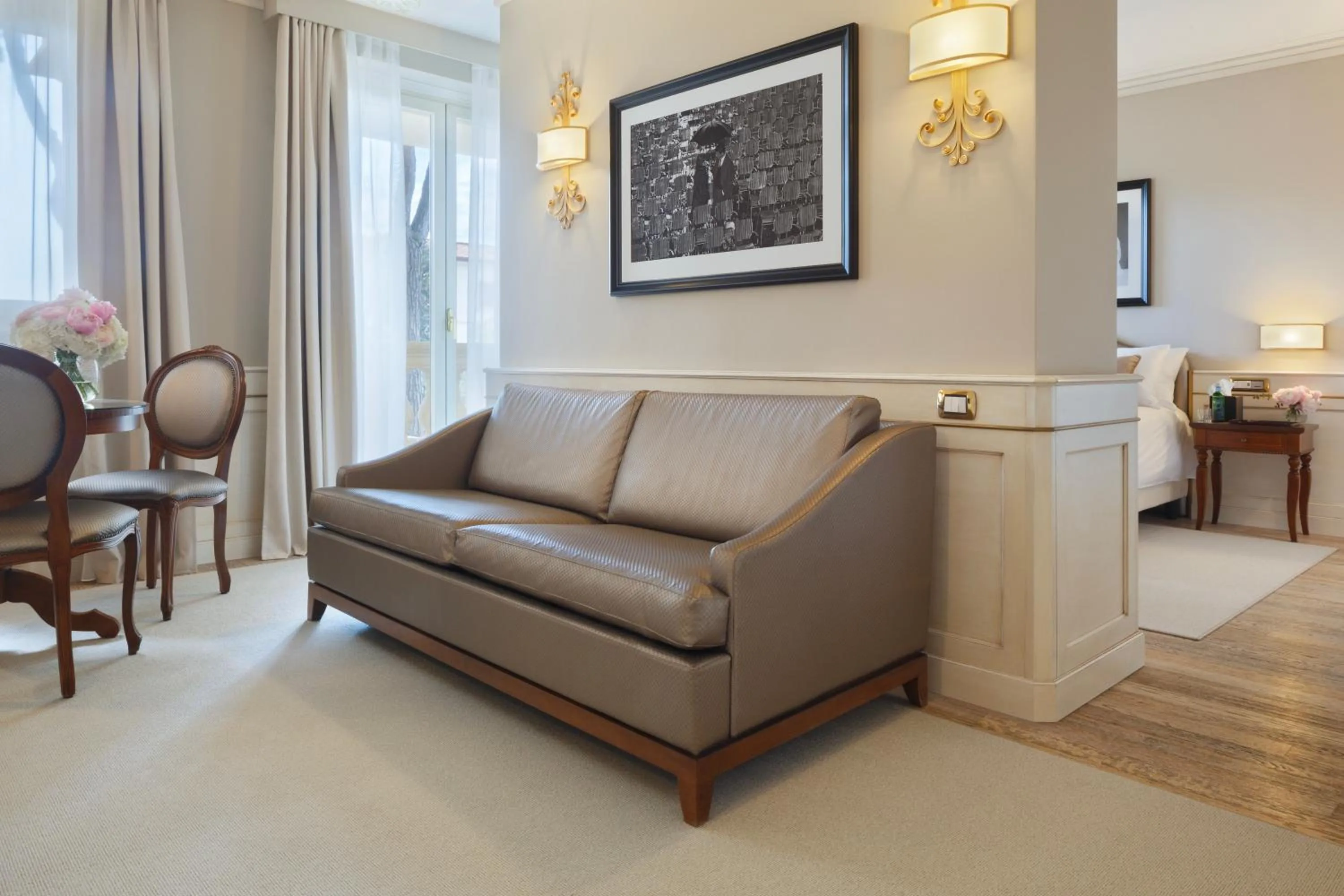 Living room in Grand Hotel Imperiale