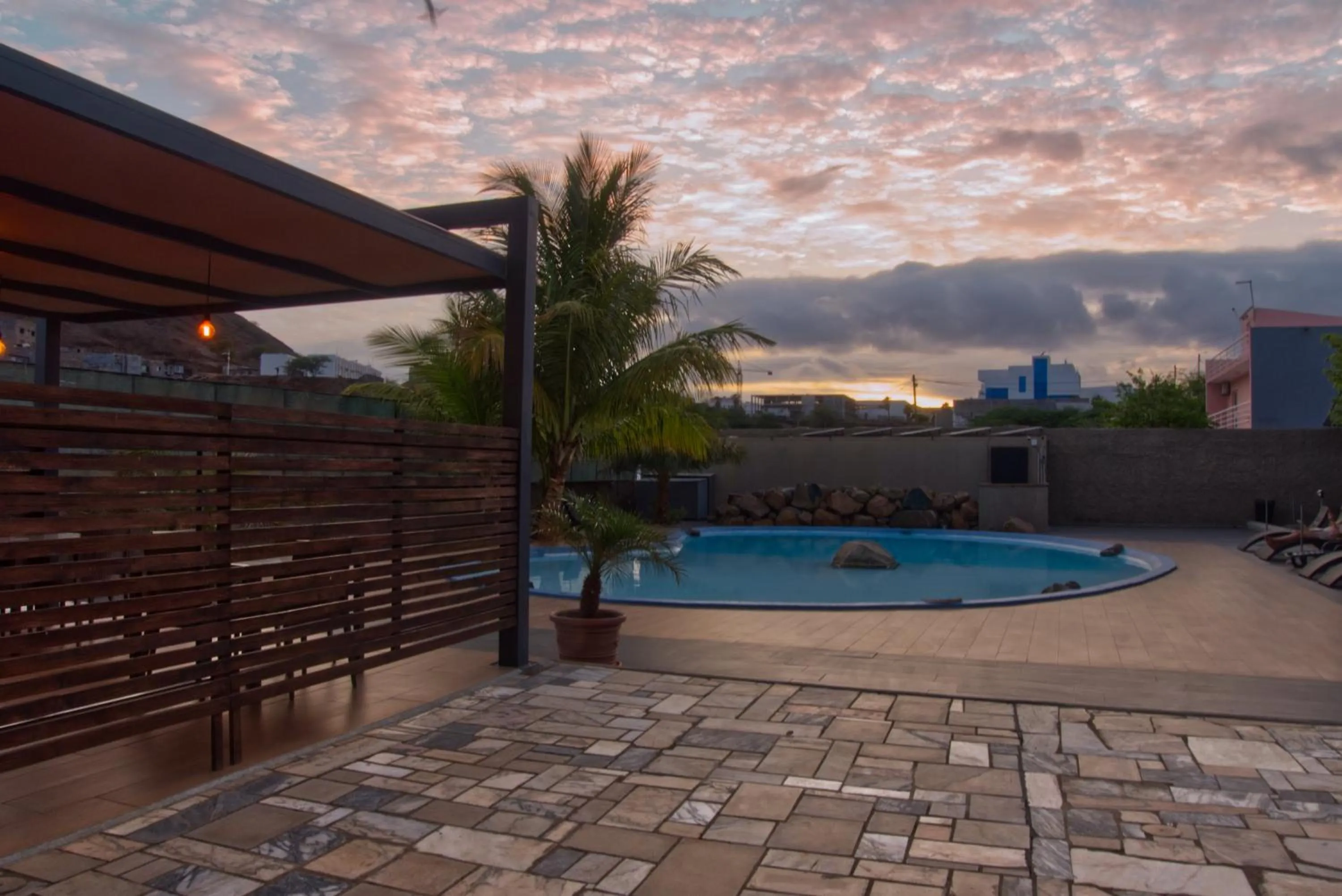 Pool view in Praia Capital Residence Aparthotel