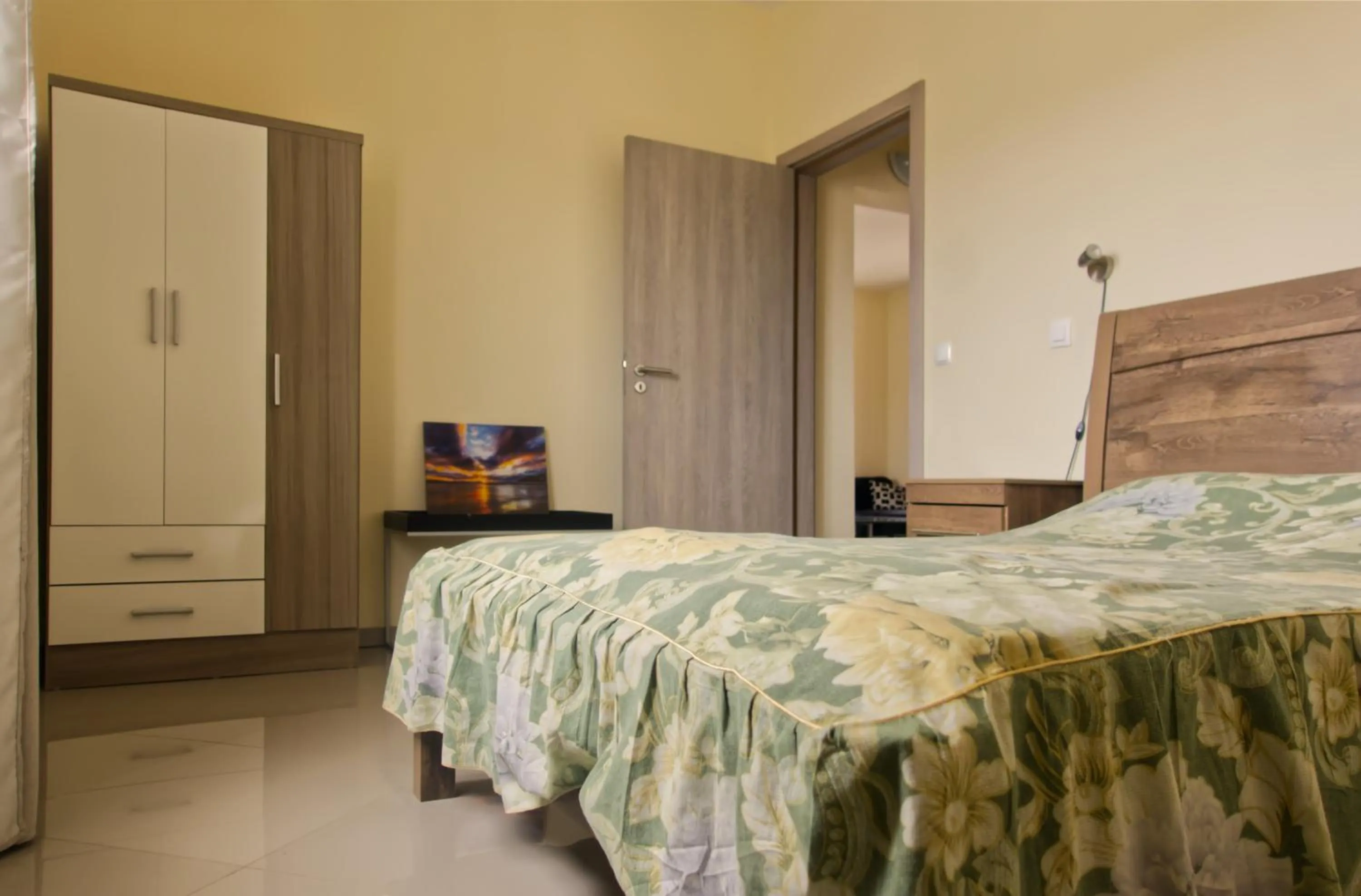 Bed in Praia Capital Residence Aparthotel