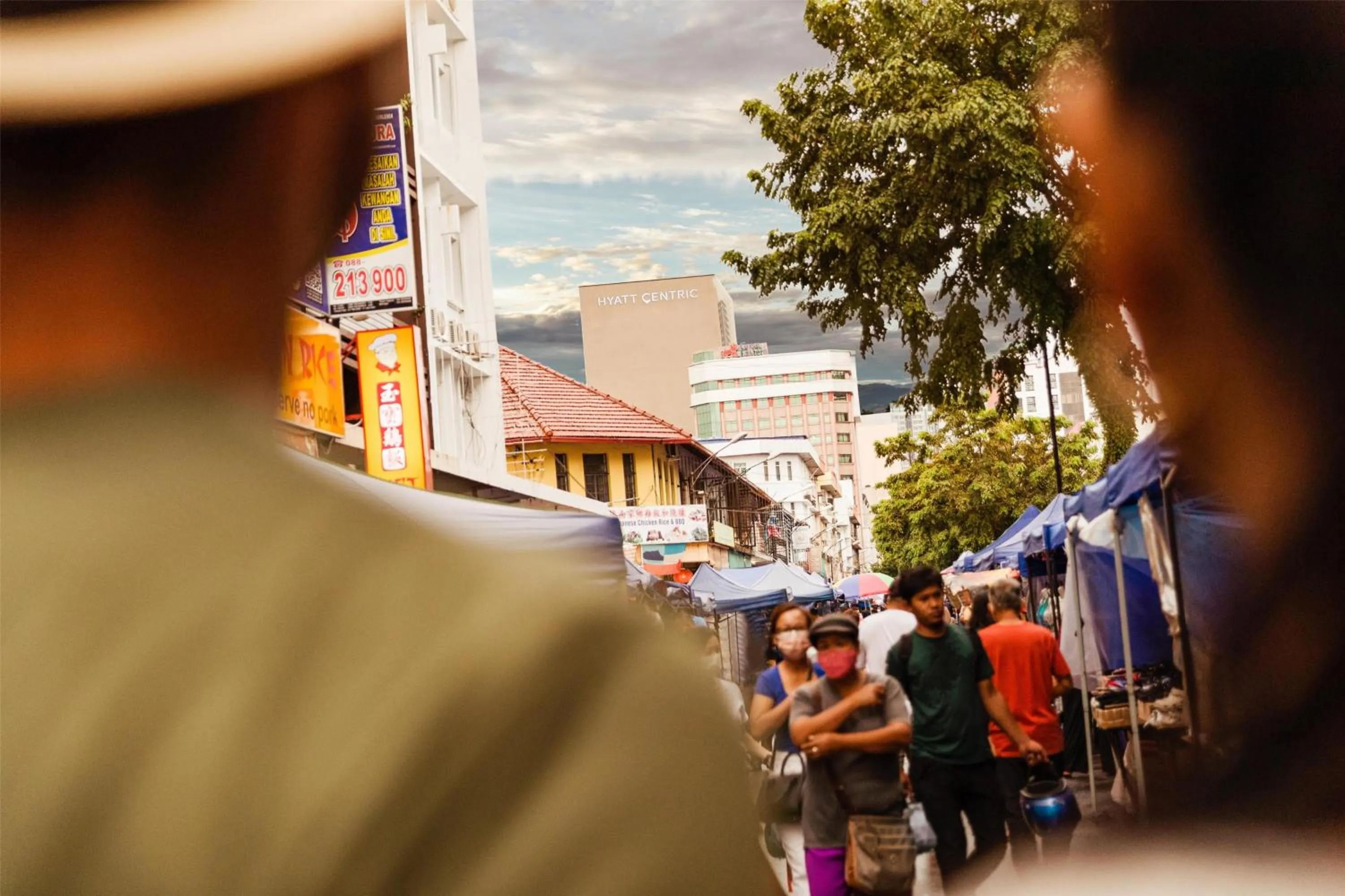 Location in Hyatt Centric Kota Kinabalu