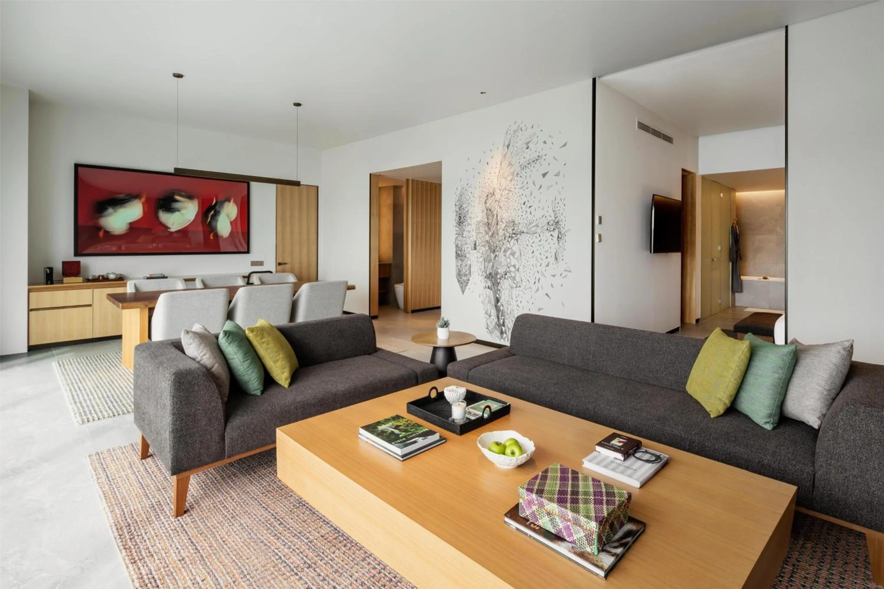 Photo of the whole room in Hyatt Centric Kota Kinabalu