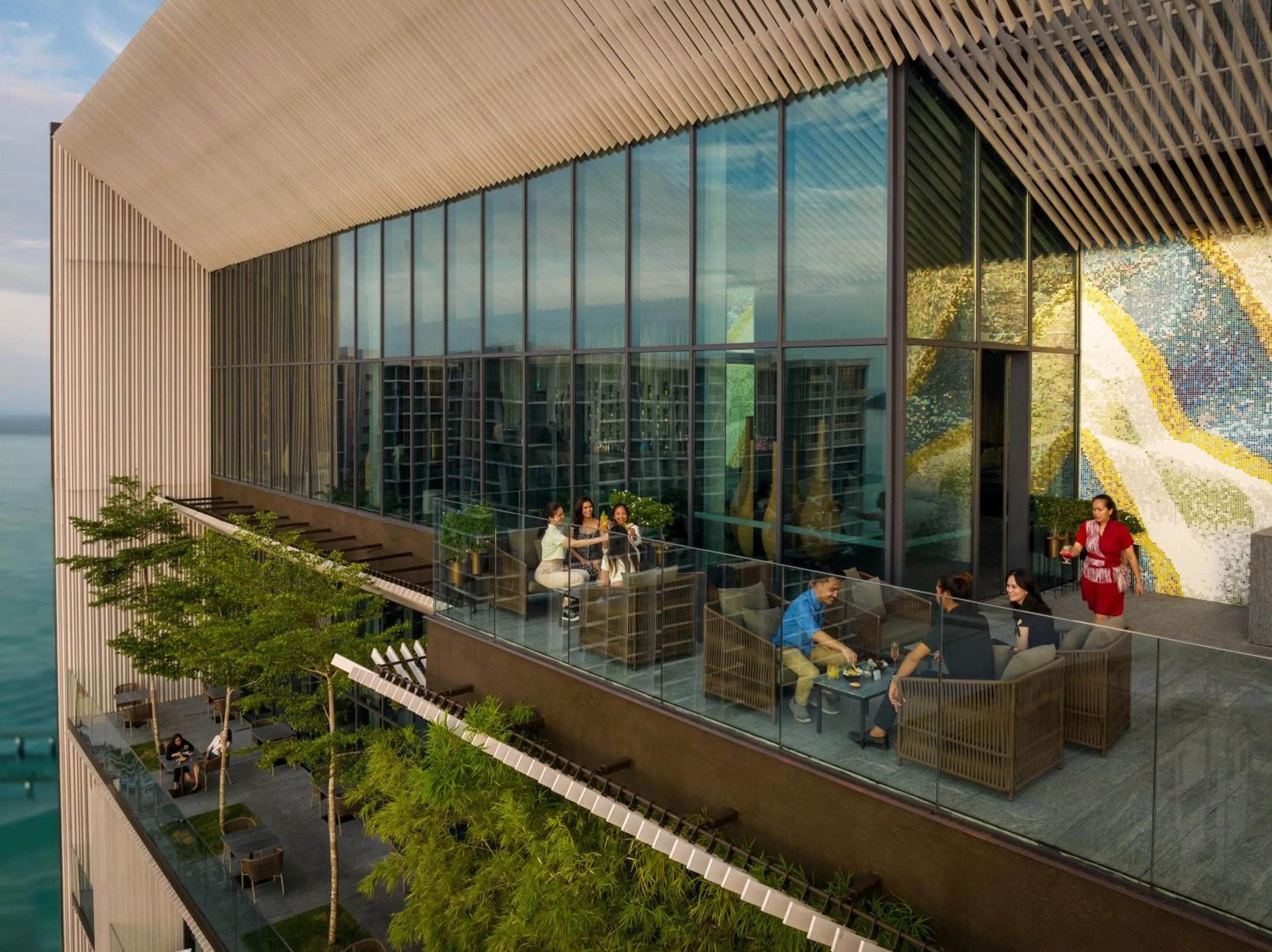 Property building in Hyatt Centric Kota Kinabalu