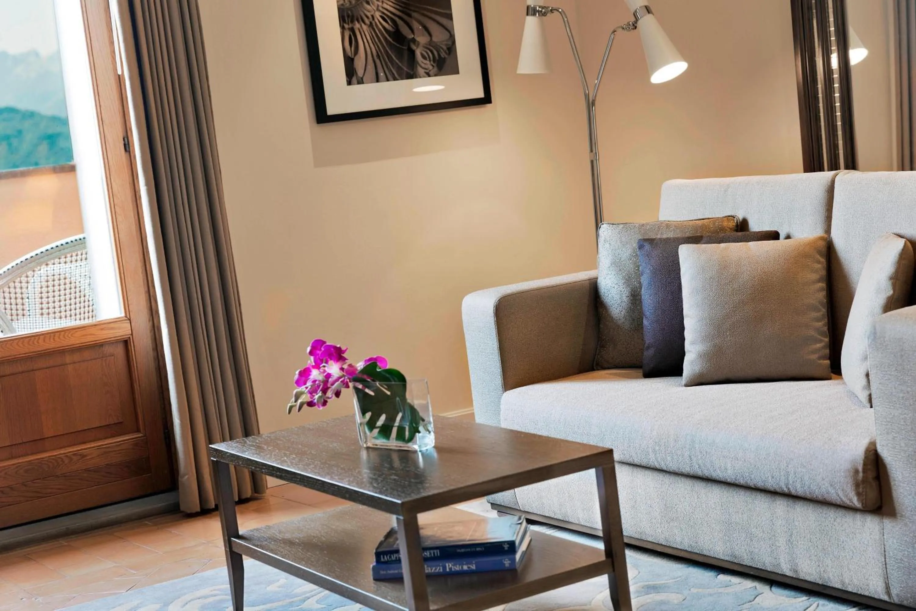 Living room in Renaissance Tuscany Il Ciocco Resort & Spa