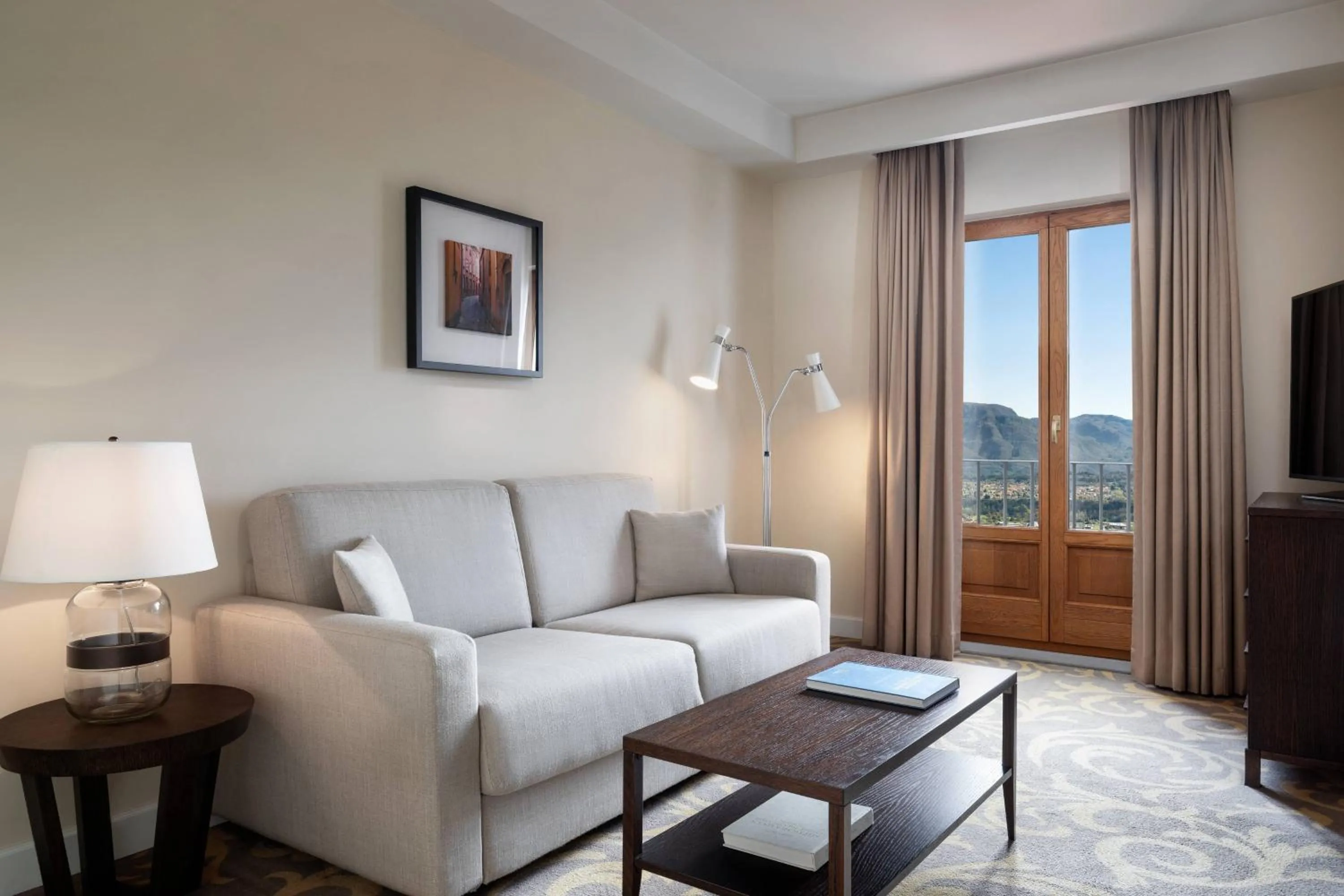 Living room in Renaissance Tuscany Il Ciocco Resort & Spa