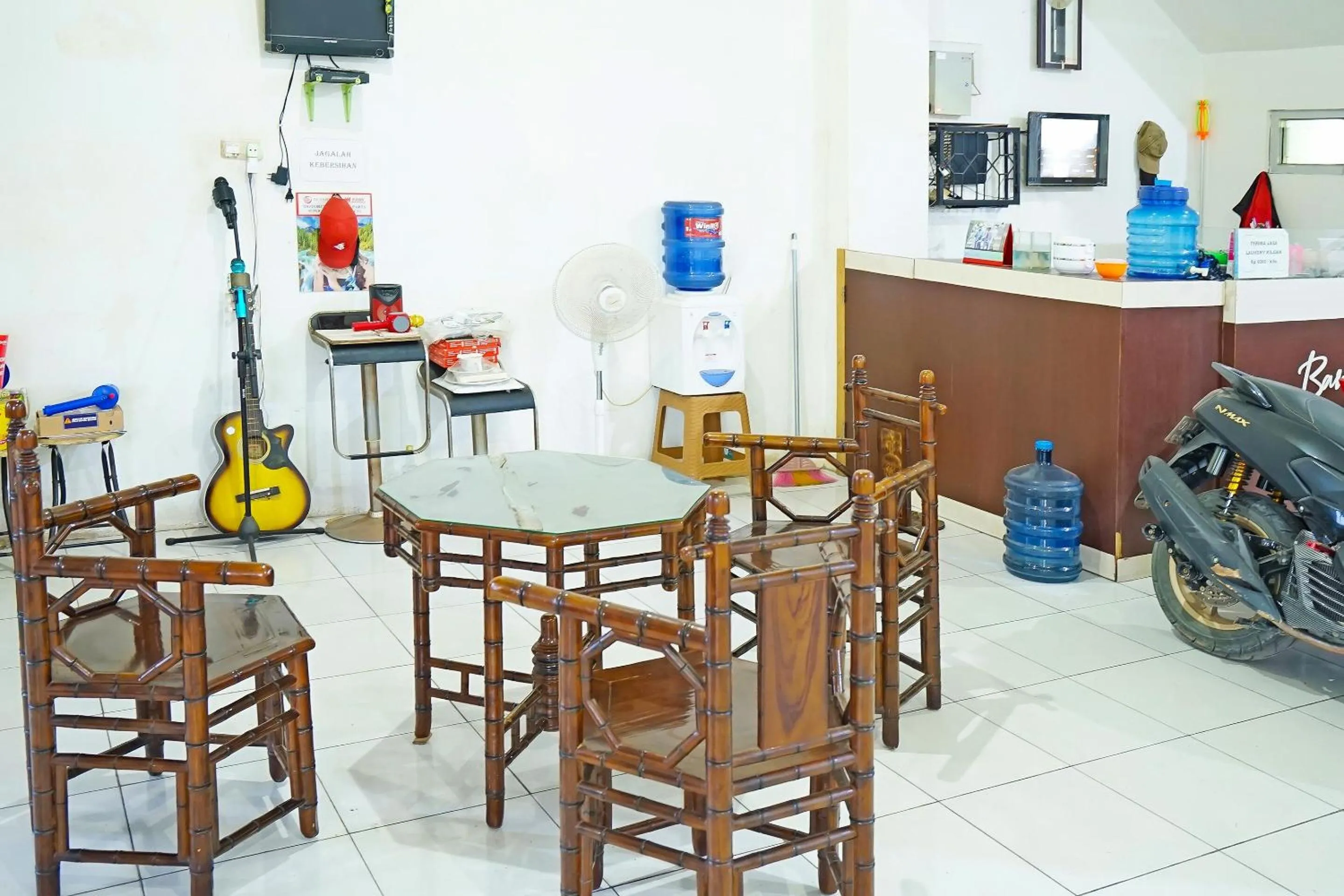 Lobby or reception in Hotel O Kost Bangau Syariah