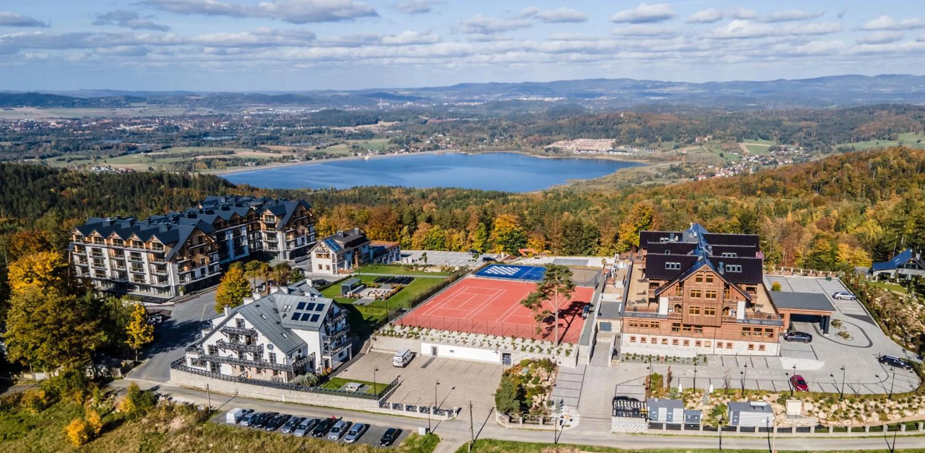Lake view in Kazalnica Family&Conference Resort