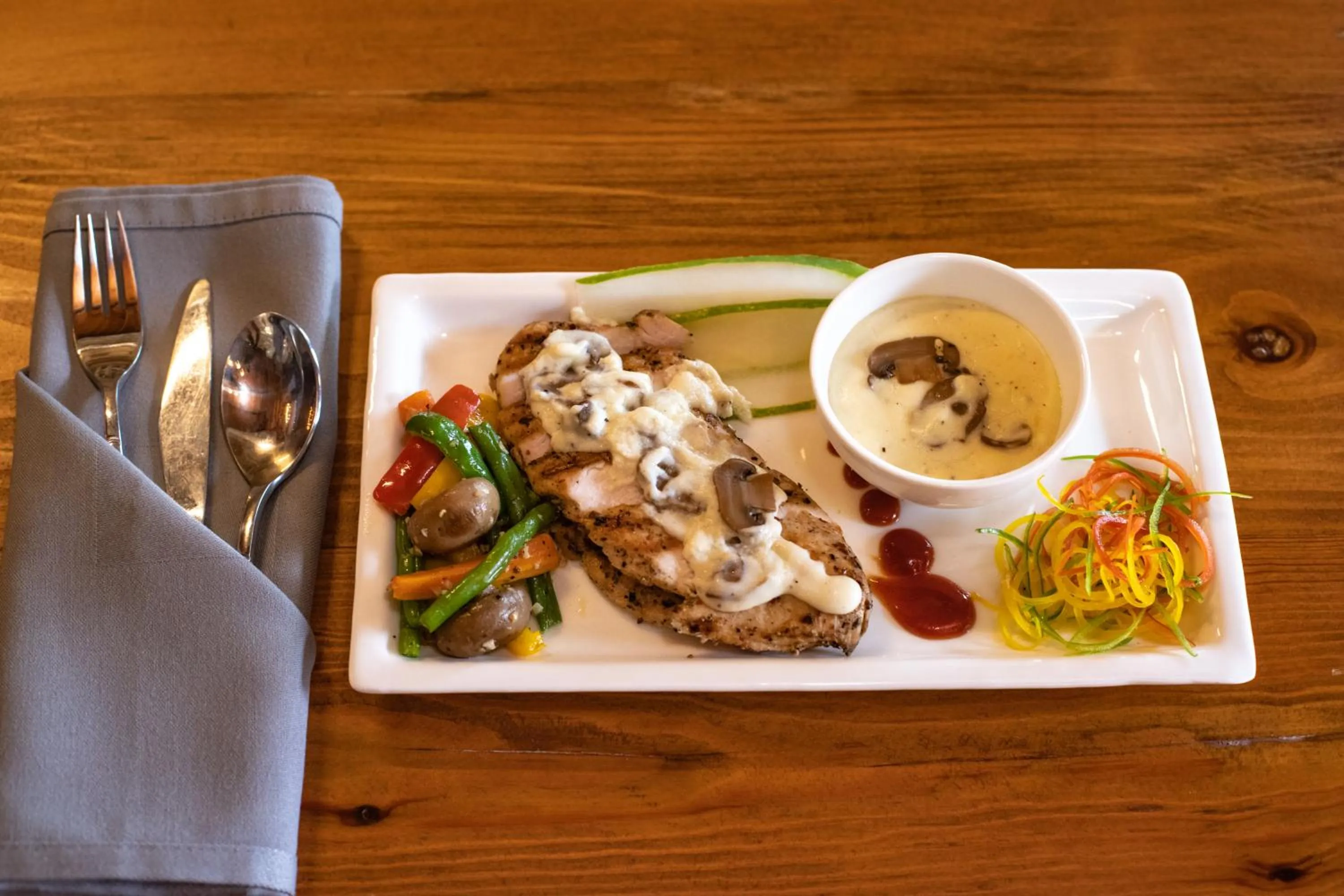 Restaurant/places to eat in The Pear Orchard By Countryside