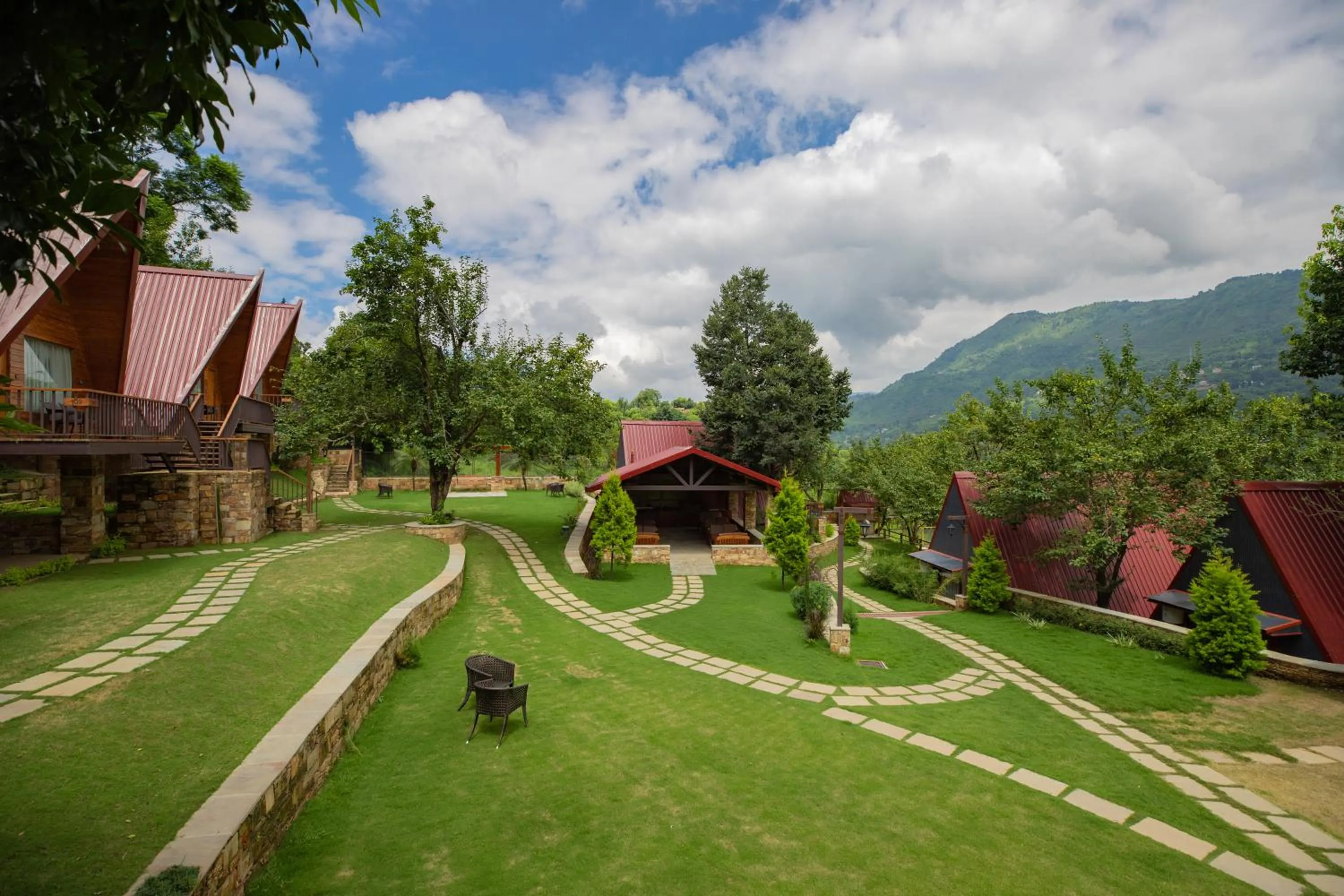Natural landscape in The Pear Orchard By Countryside