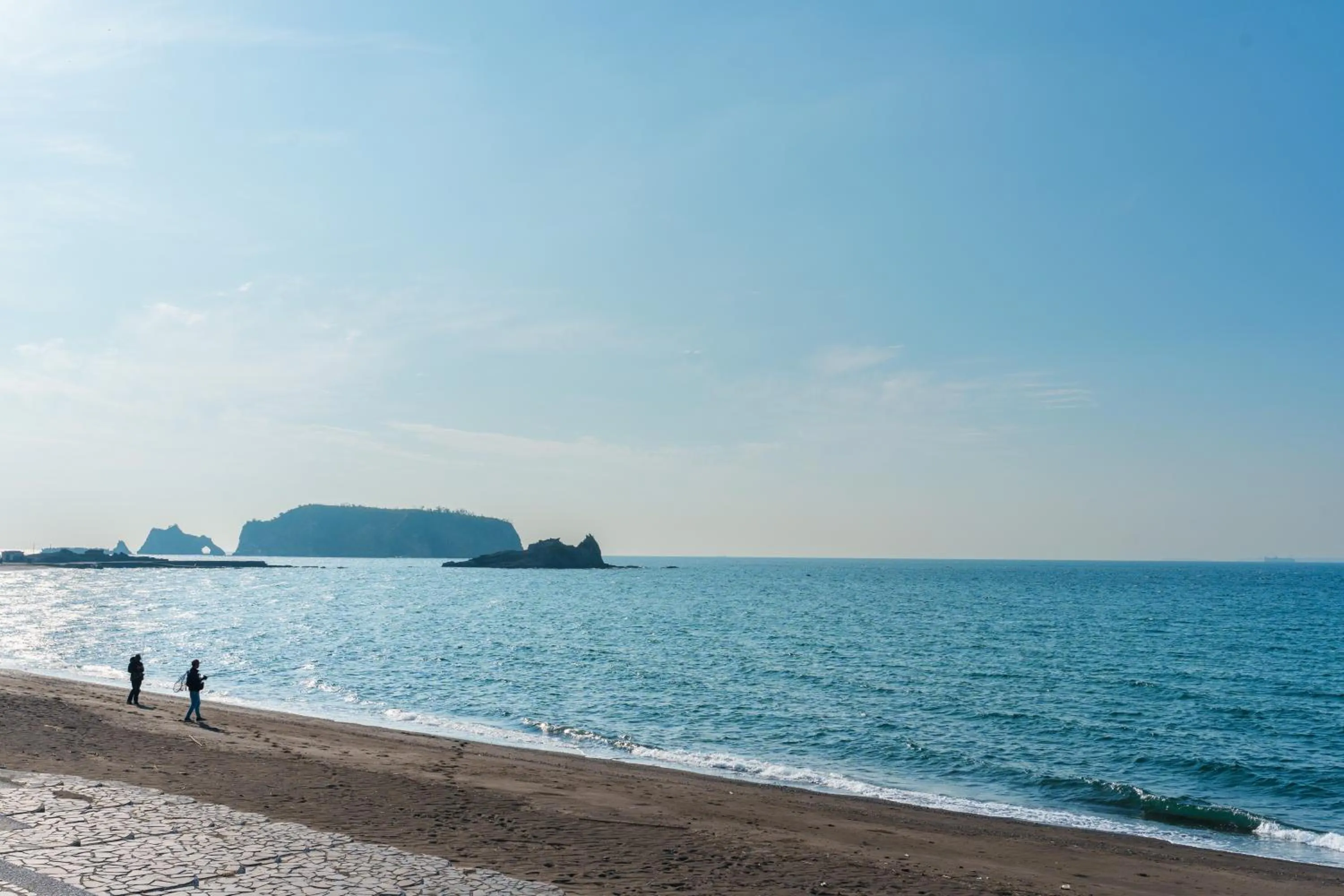Beach in Ryu shi ma Ocean View Villa