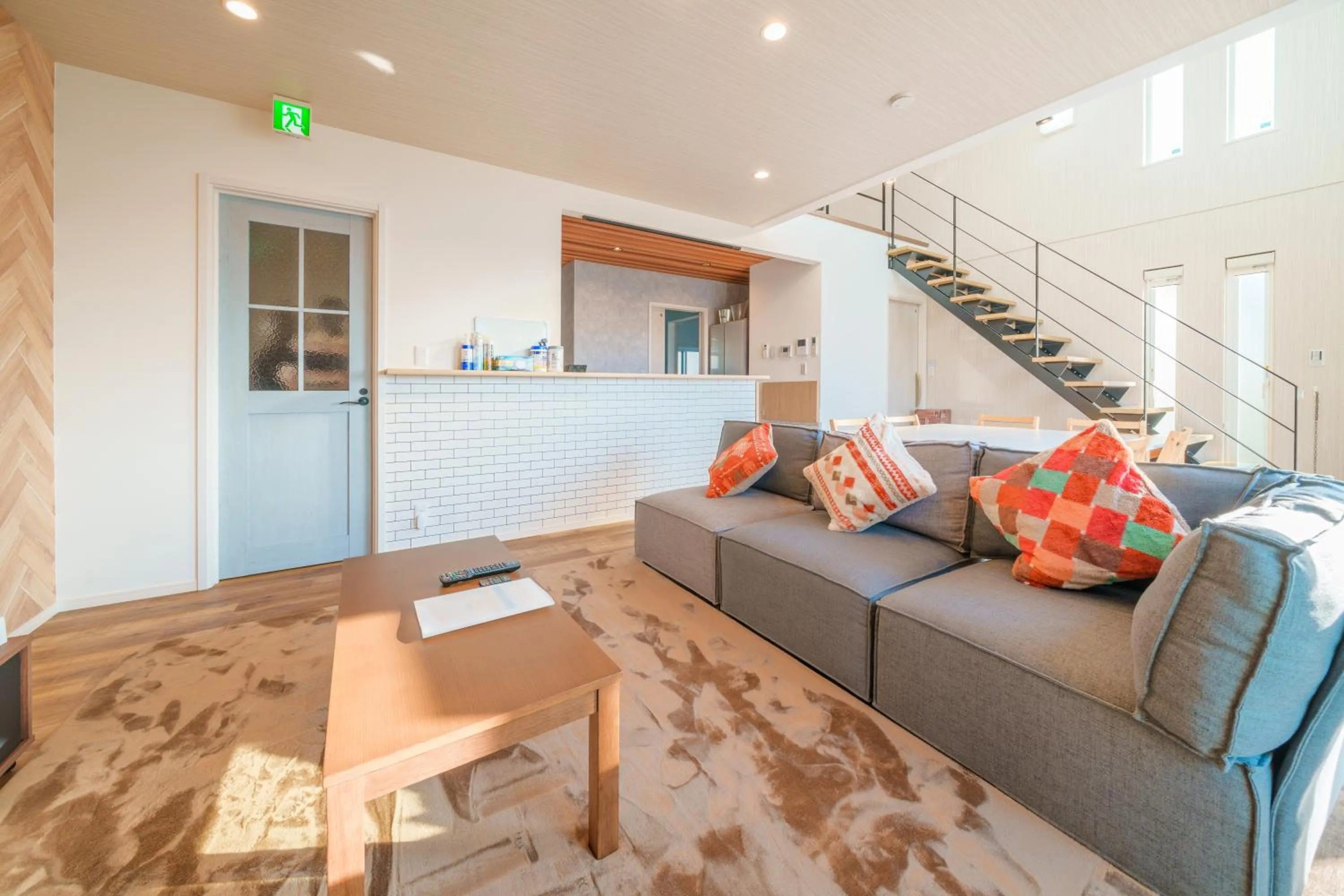 Living room in Ryu shi ma Ocean View Villa