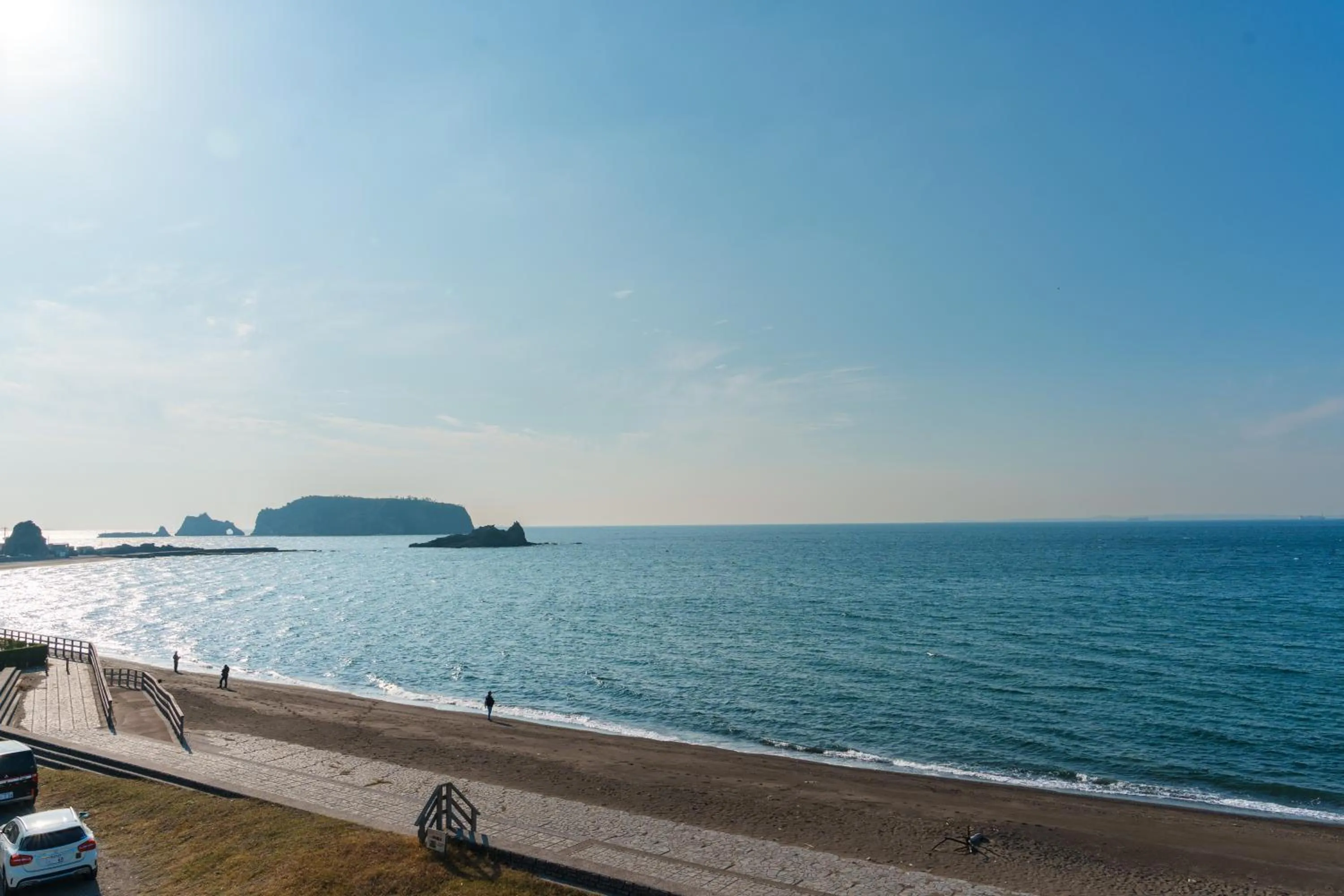 Beach in Ryu shi ma Ocean View Villa