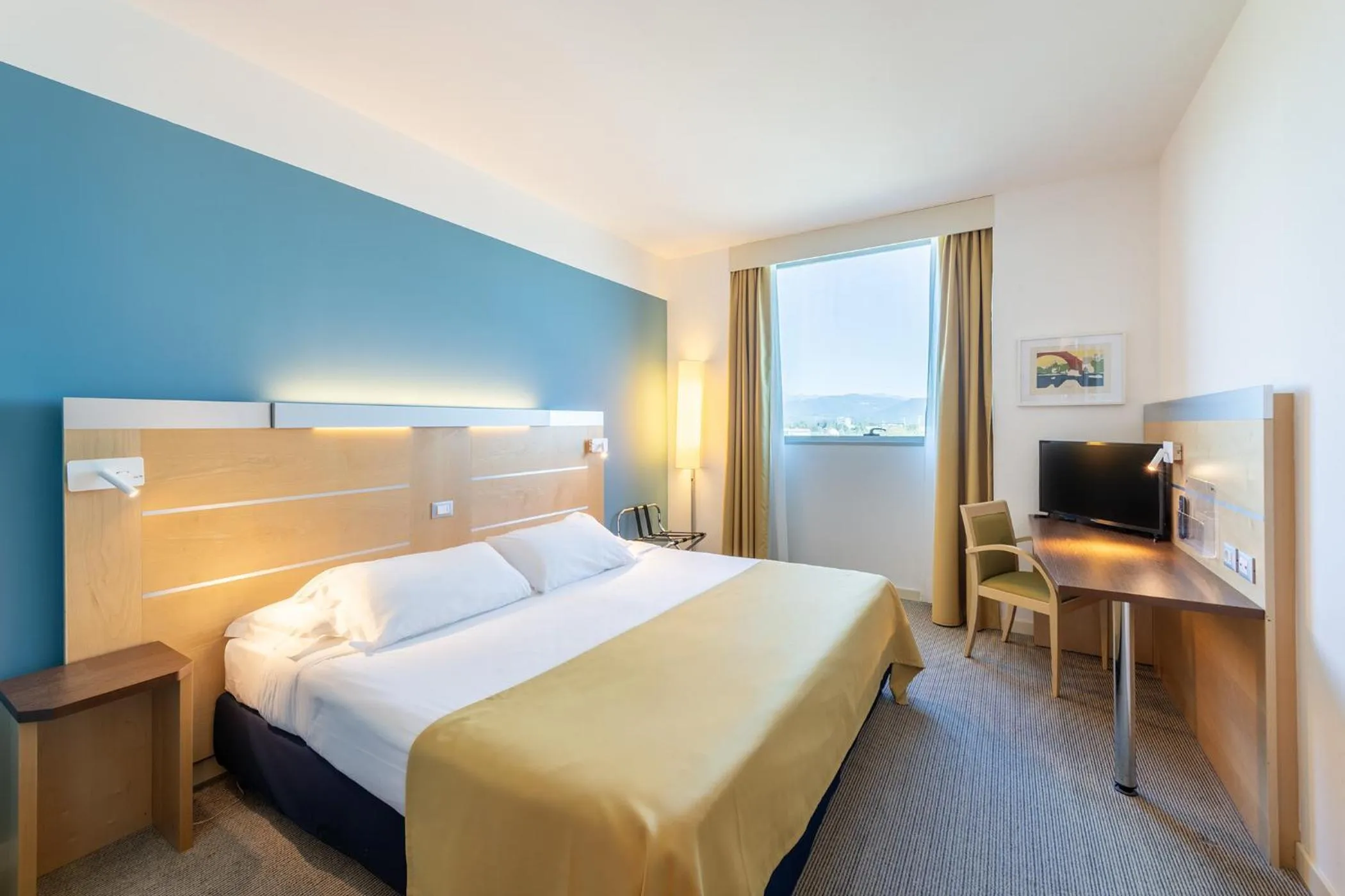 Photo of the whole room, Bed in Meditur Hotel Udine Nord