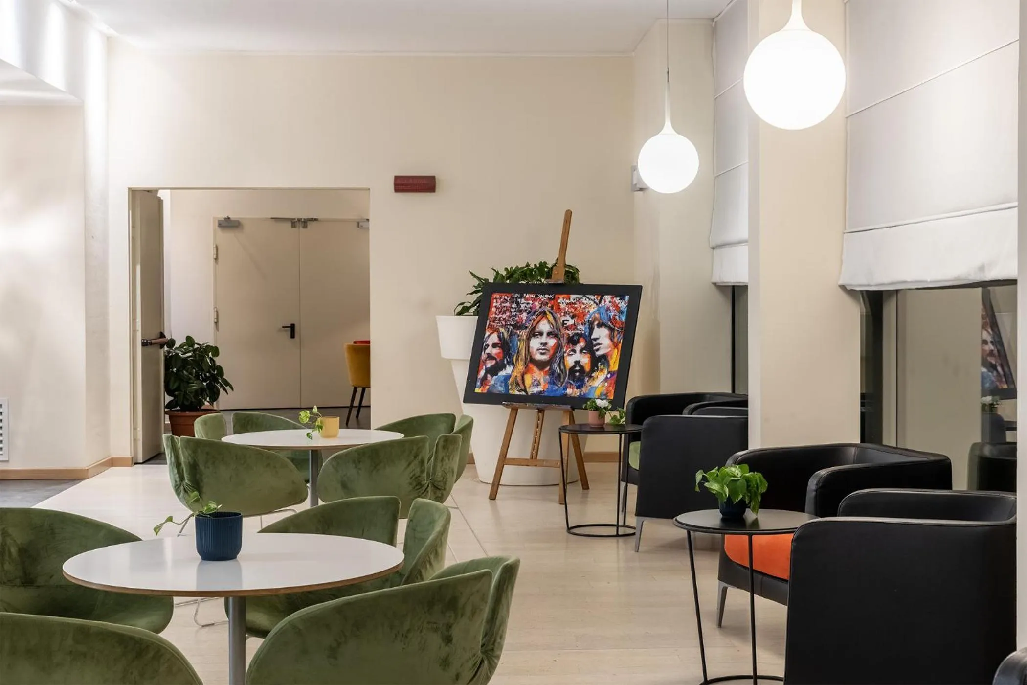 Lobby or reception in Meditur Hotel Udine Nord