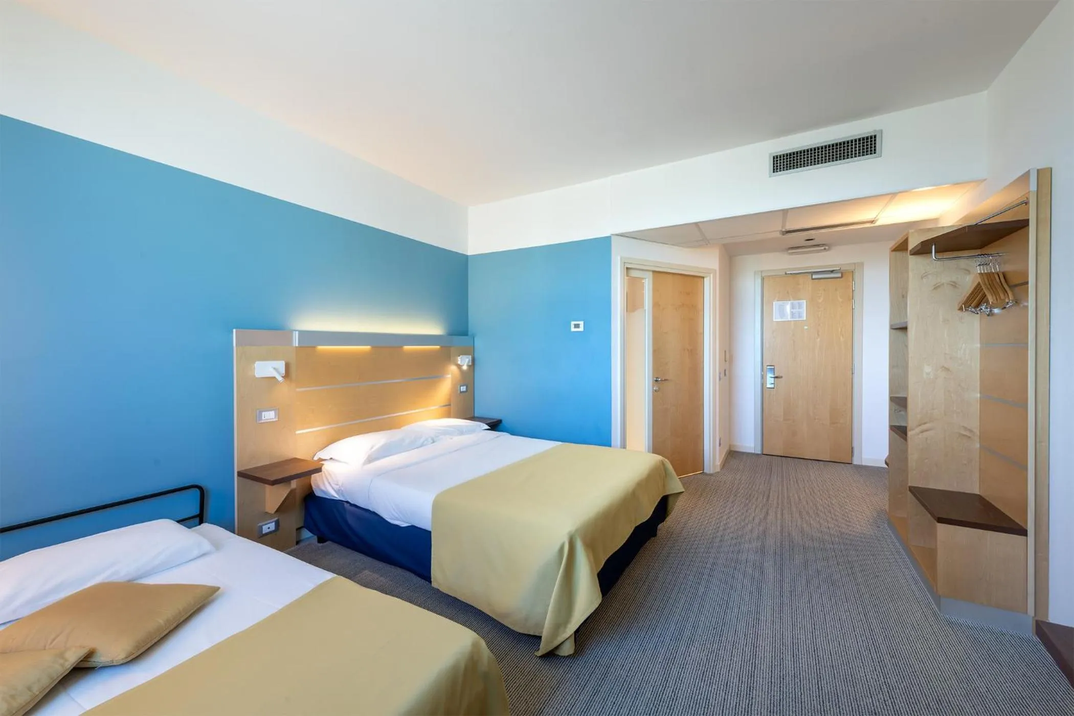 Photo of the whole room, Bed in Meditur Hotel Udine Nord