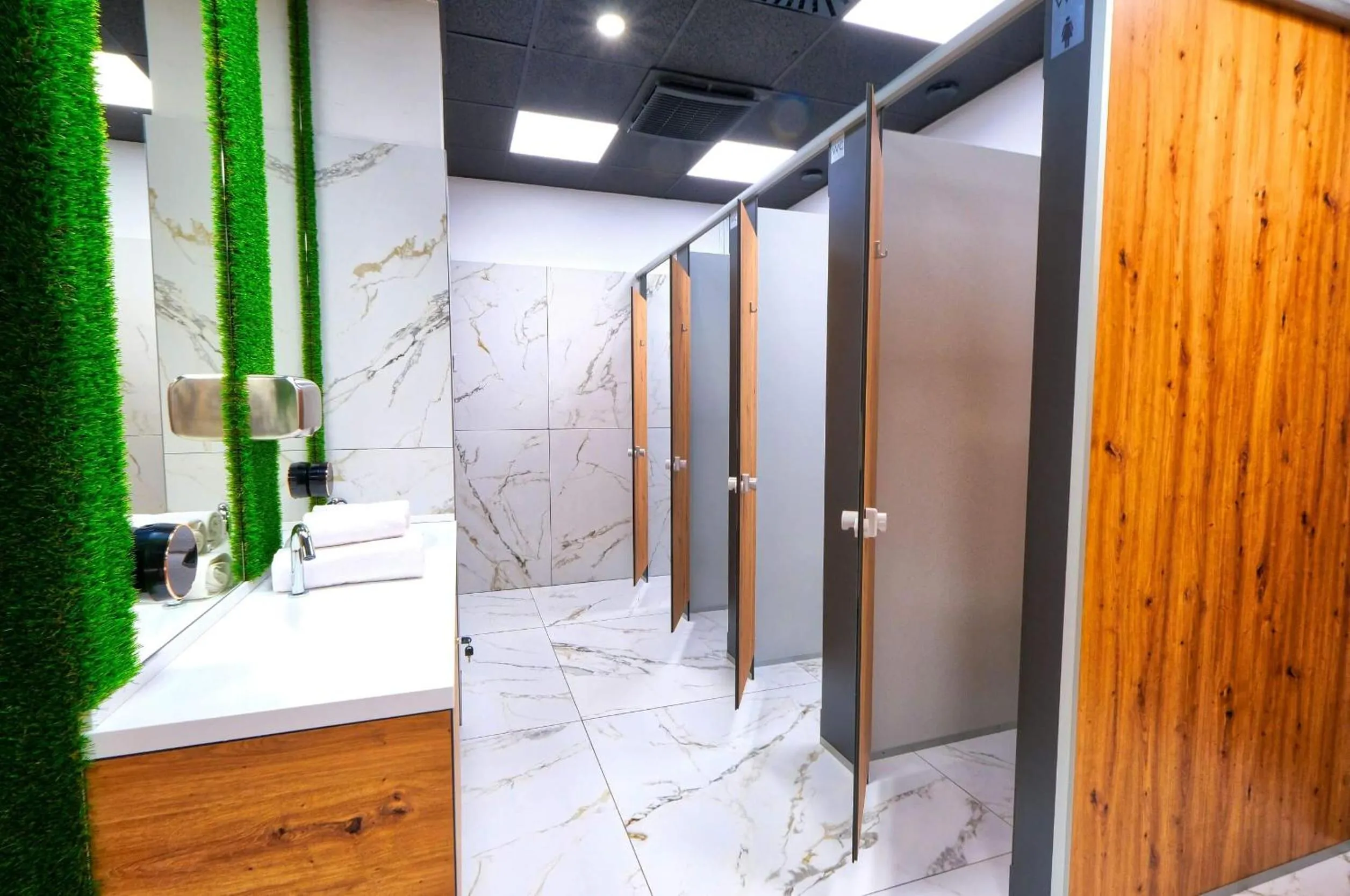 Bathroom in Ljubljana Capsule Hostel