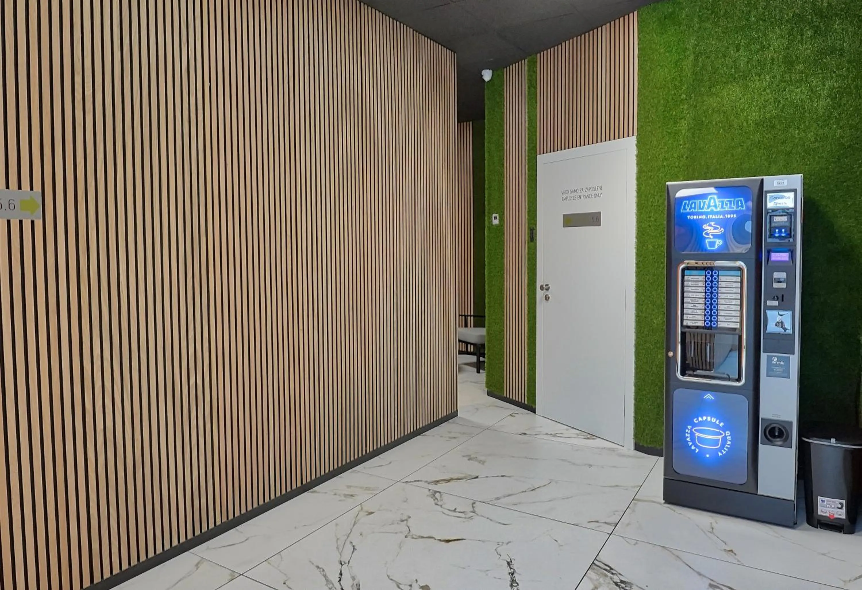 Coffee/tea facilities in Ljubljana Capsule Hostel