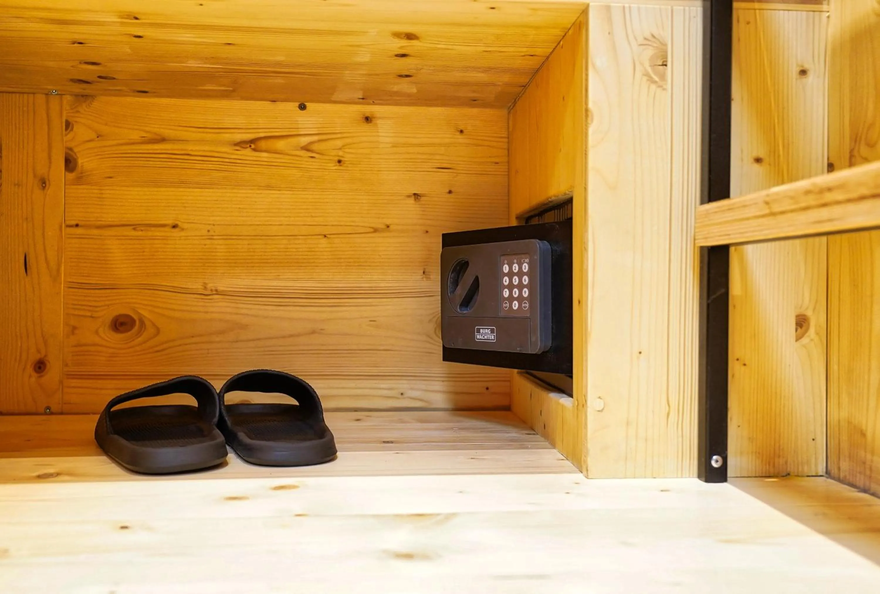 safe in Ljubljana Capsule Hostel