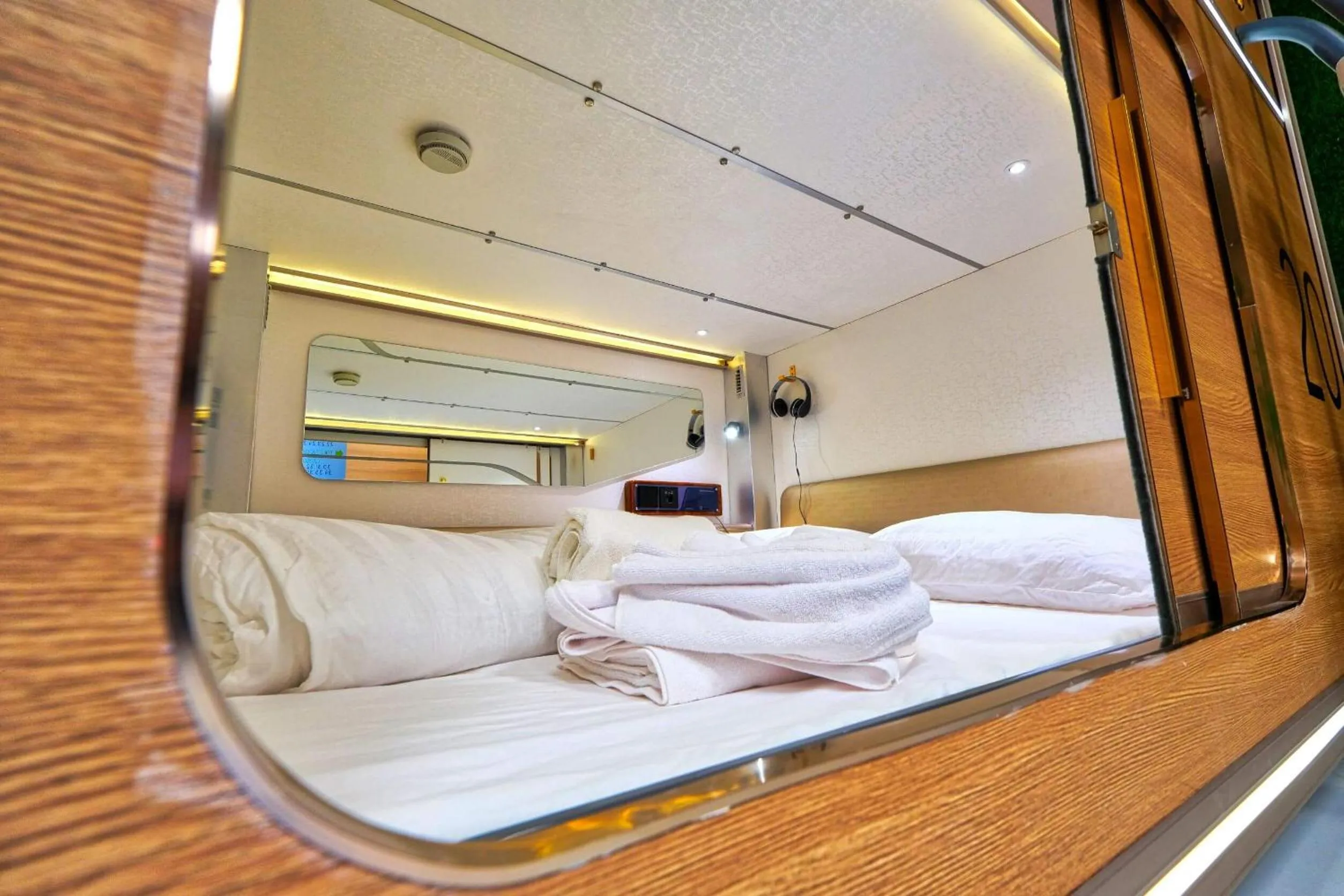 Bed in Ljubljana Capsule Hostel