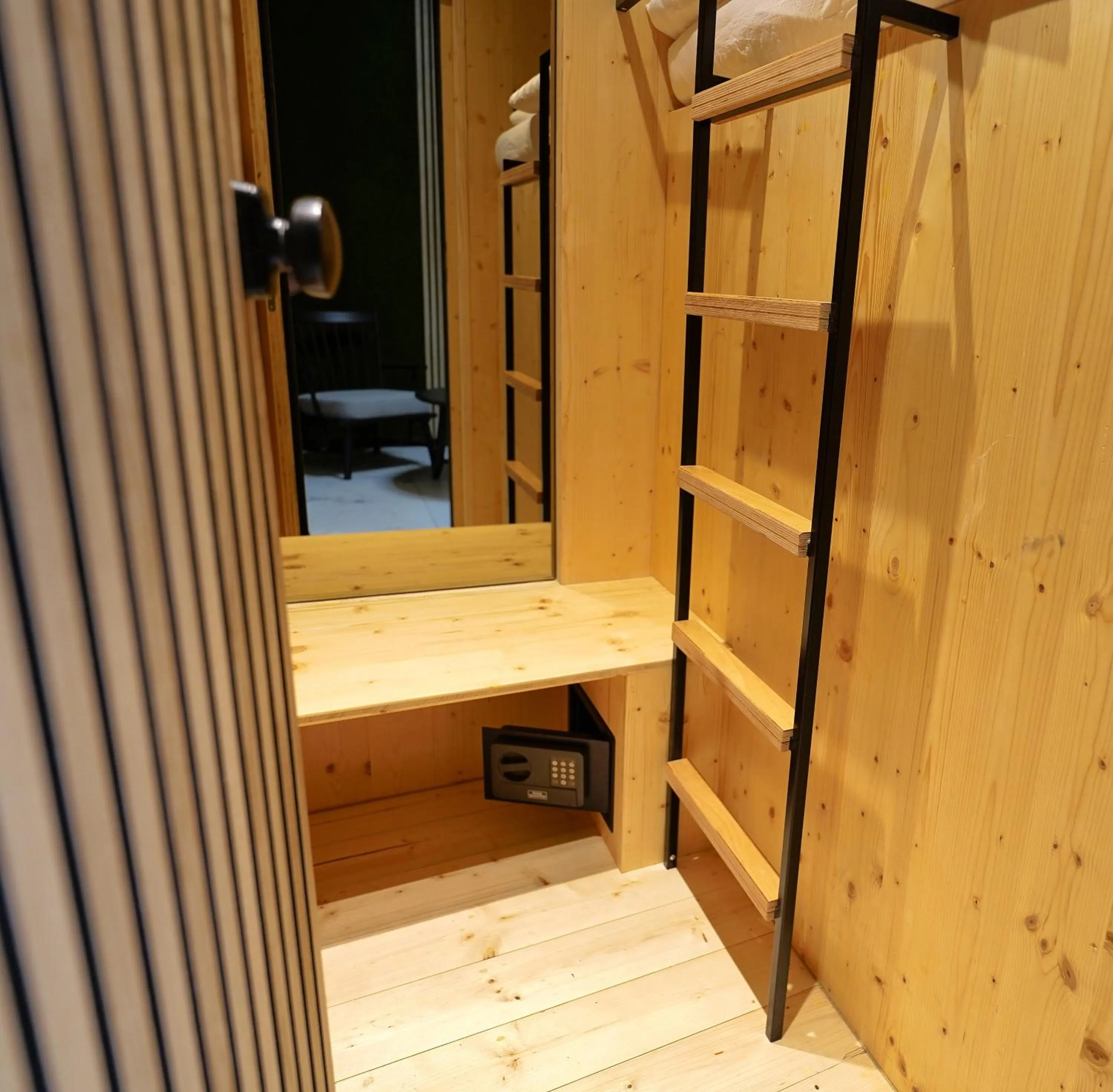 Bedroom in Ljubljana Capsule Hostel