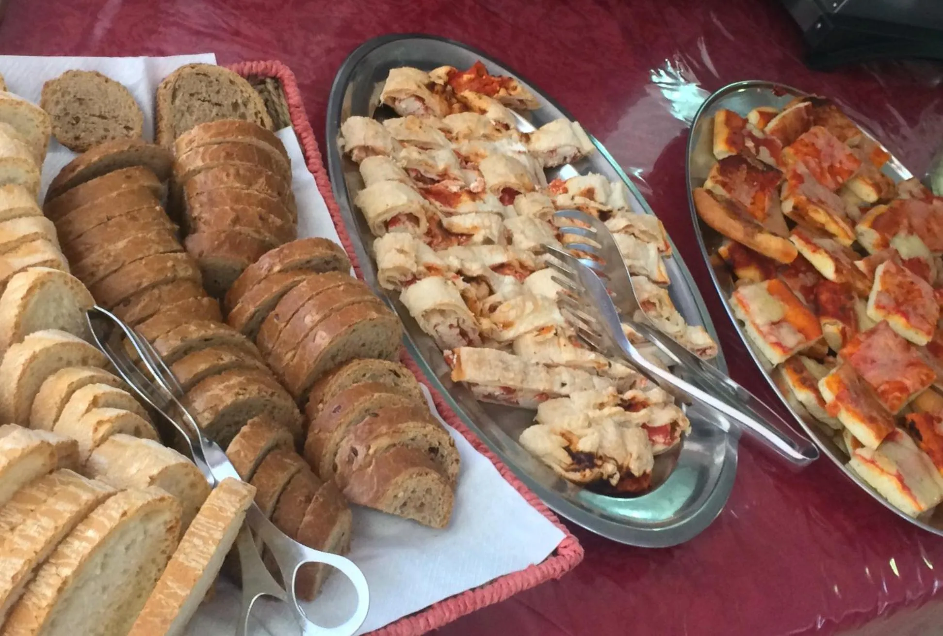 Buffet breakfast in Hotel Settebello B&B