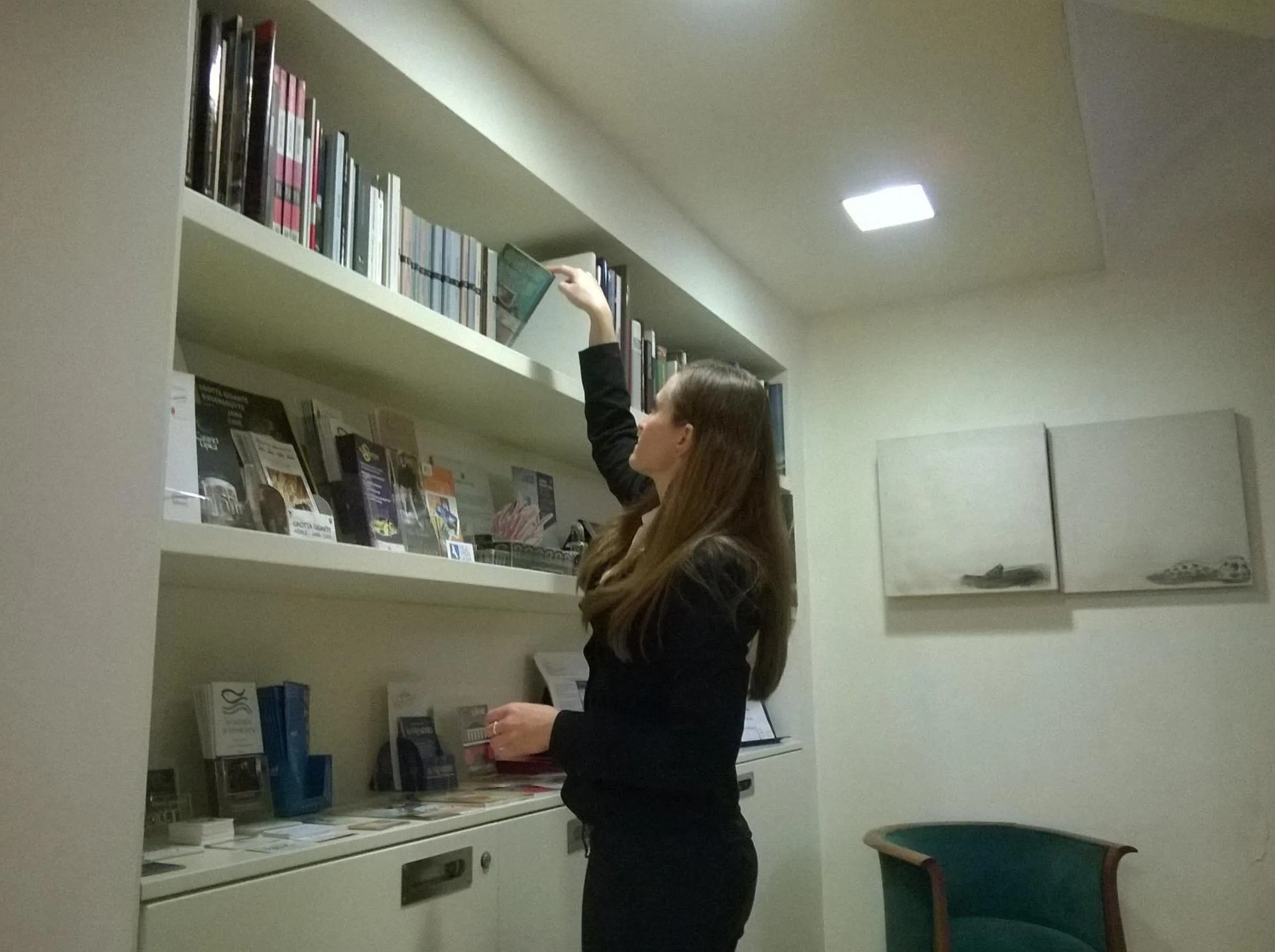 Library in Hotel Colombia