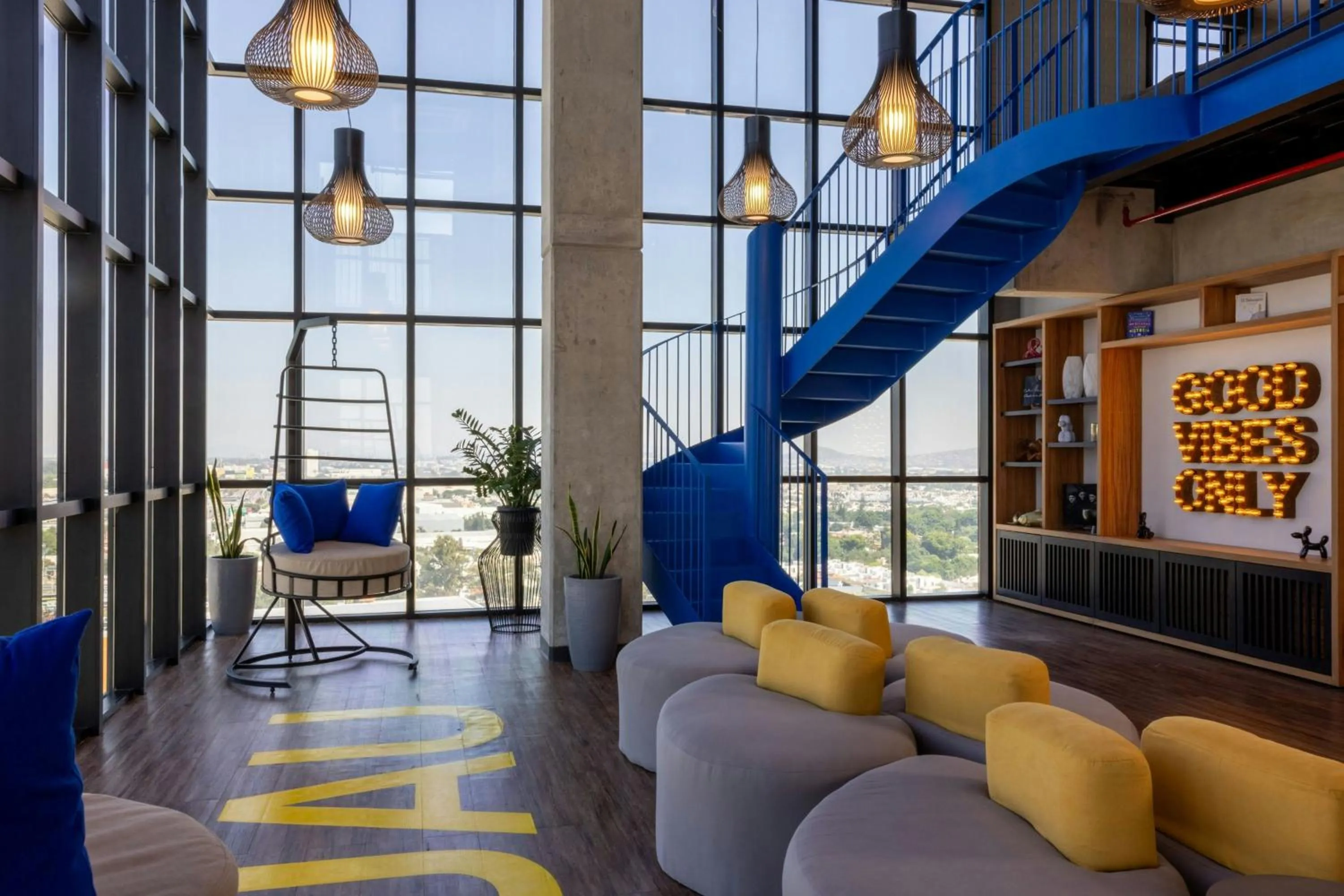 Bedroom in Aloft Guadalajara Sur