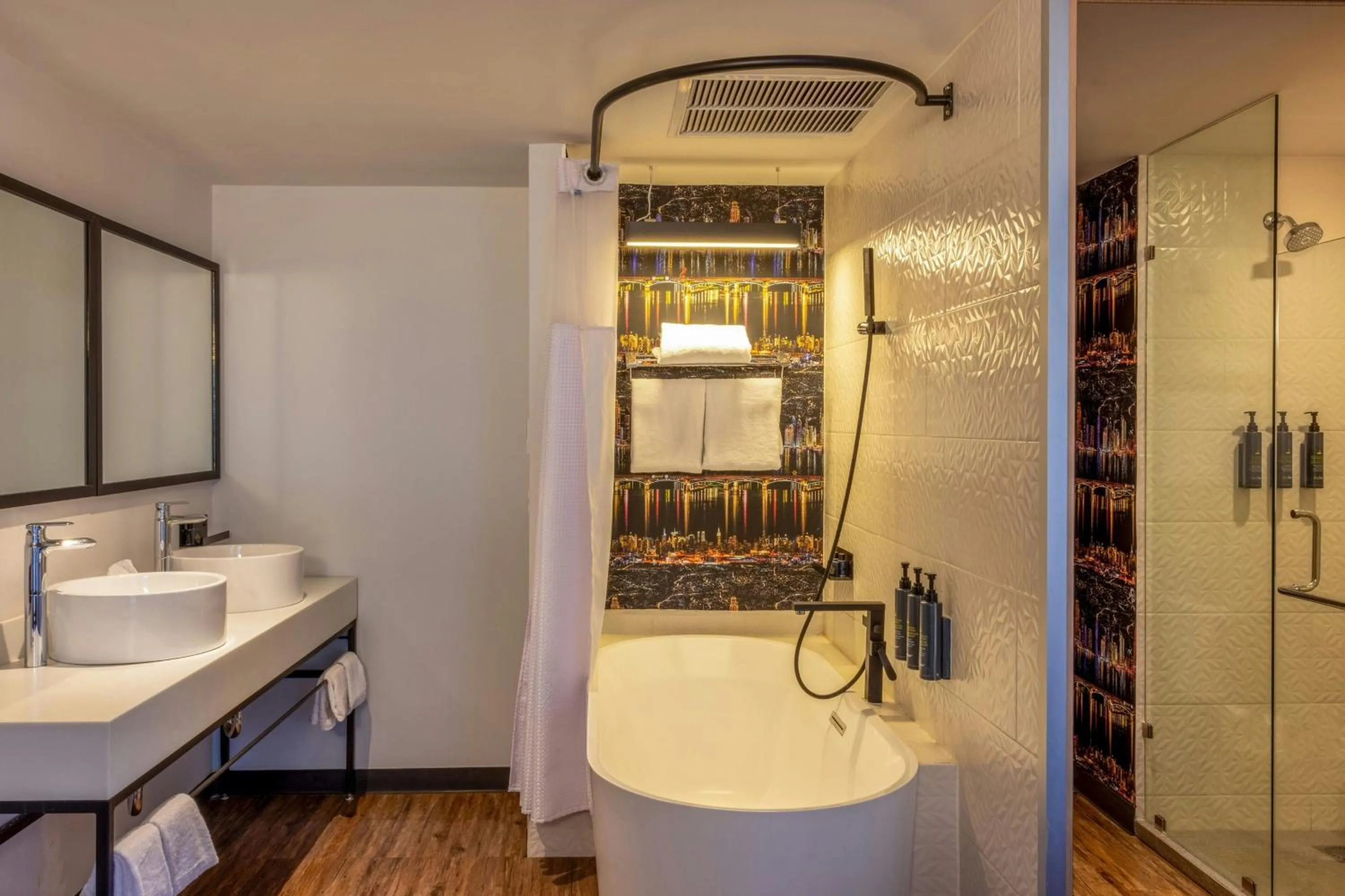 Bathroom in Aloft Guadalajara Sur