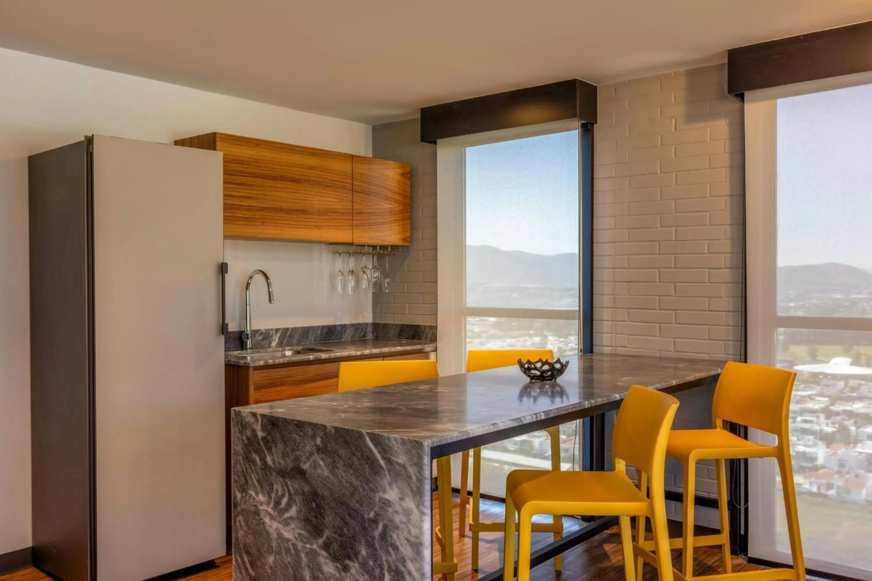 Bedroom in Aloft Guadalajara Sur