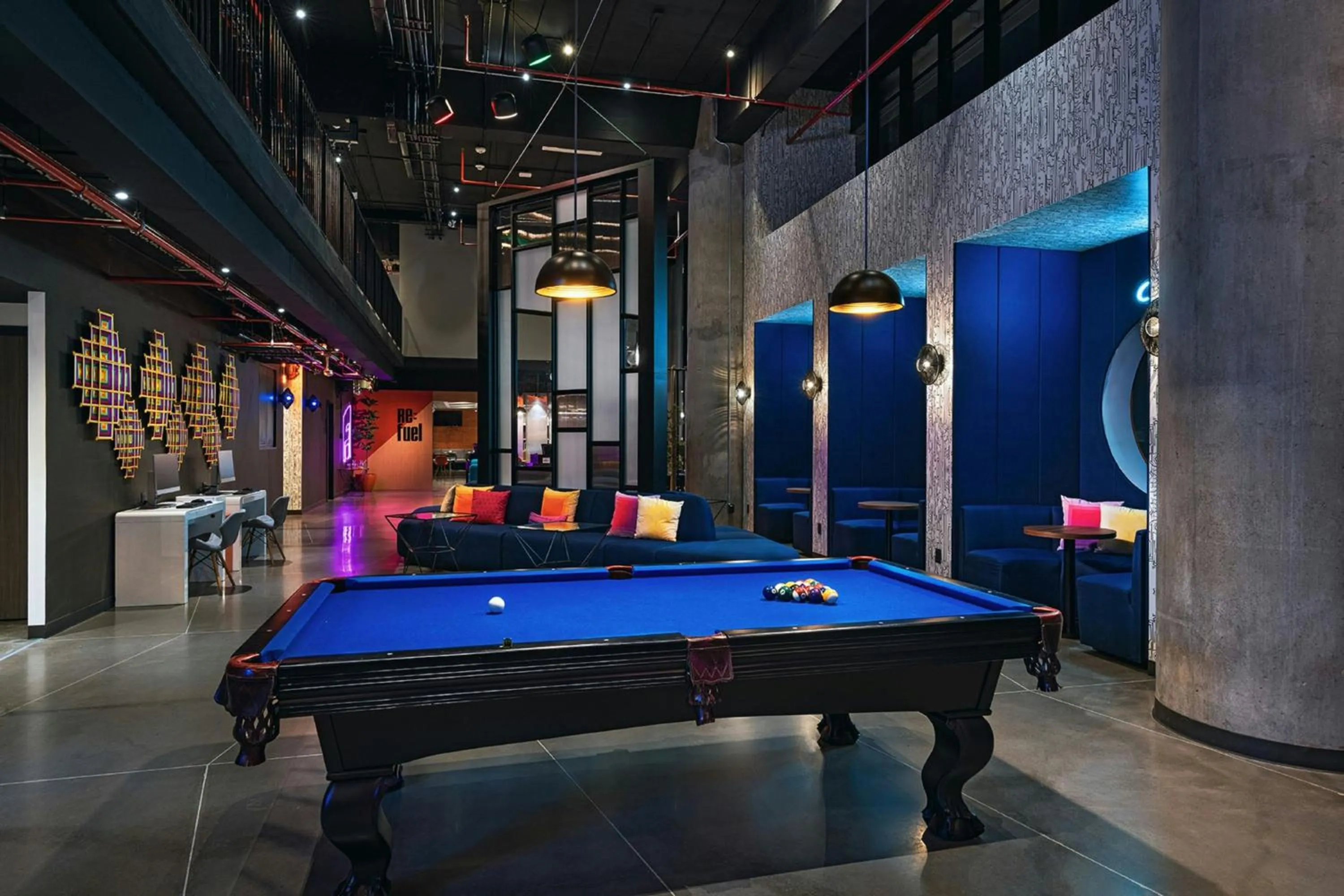 Lobby or reception in Aloft Guadalajara Sur